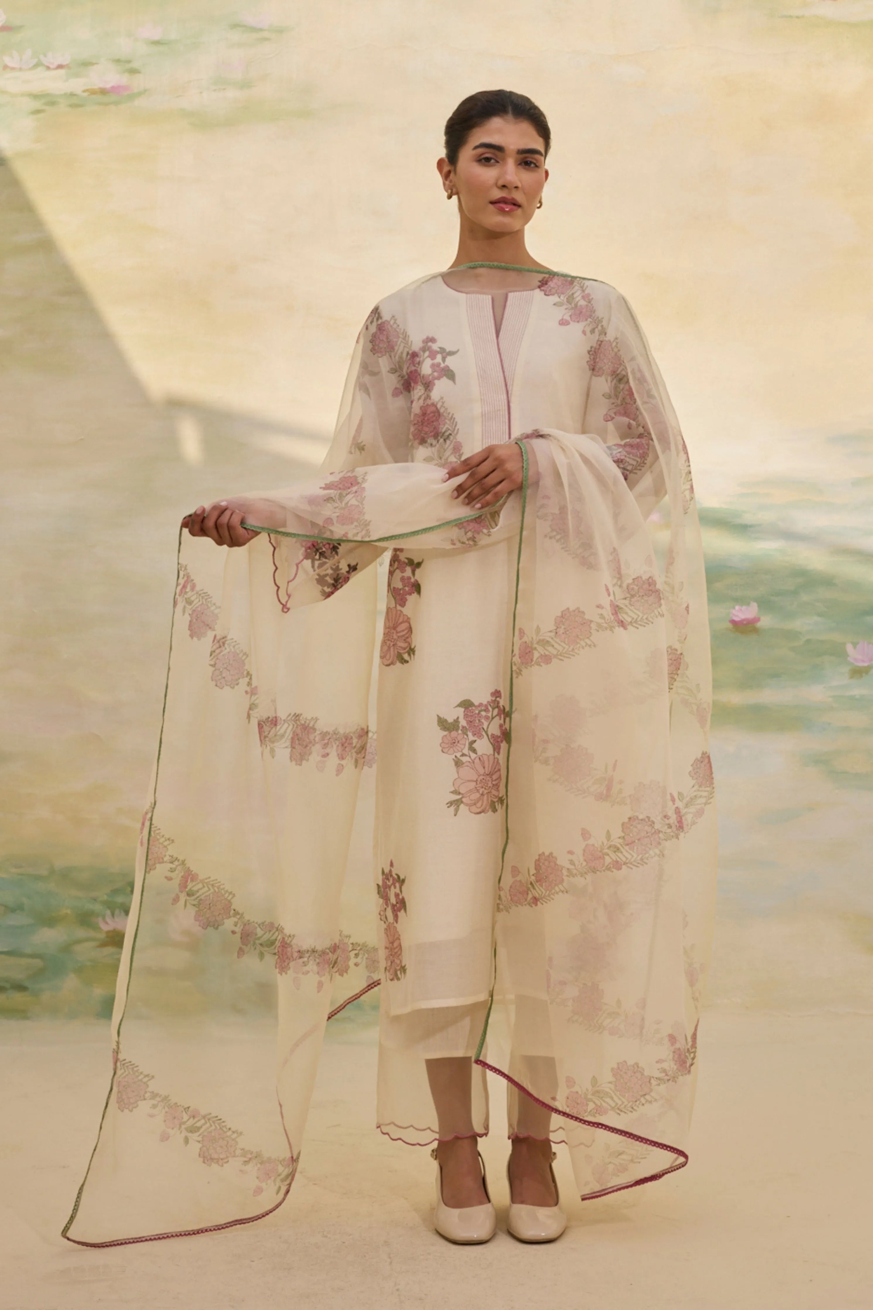 Charm Ivory Kurta Set