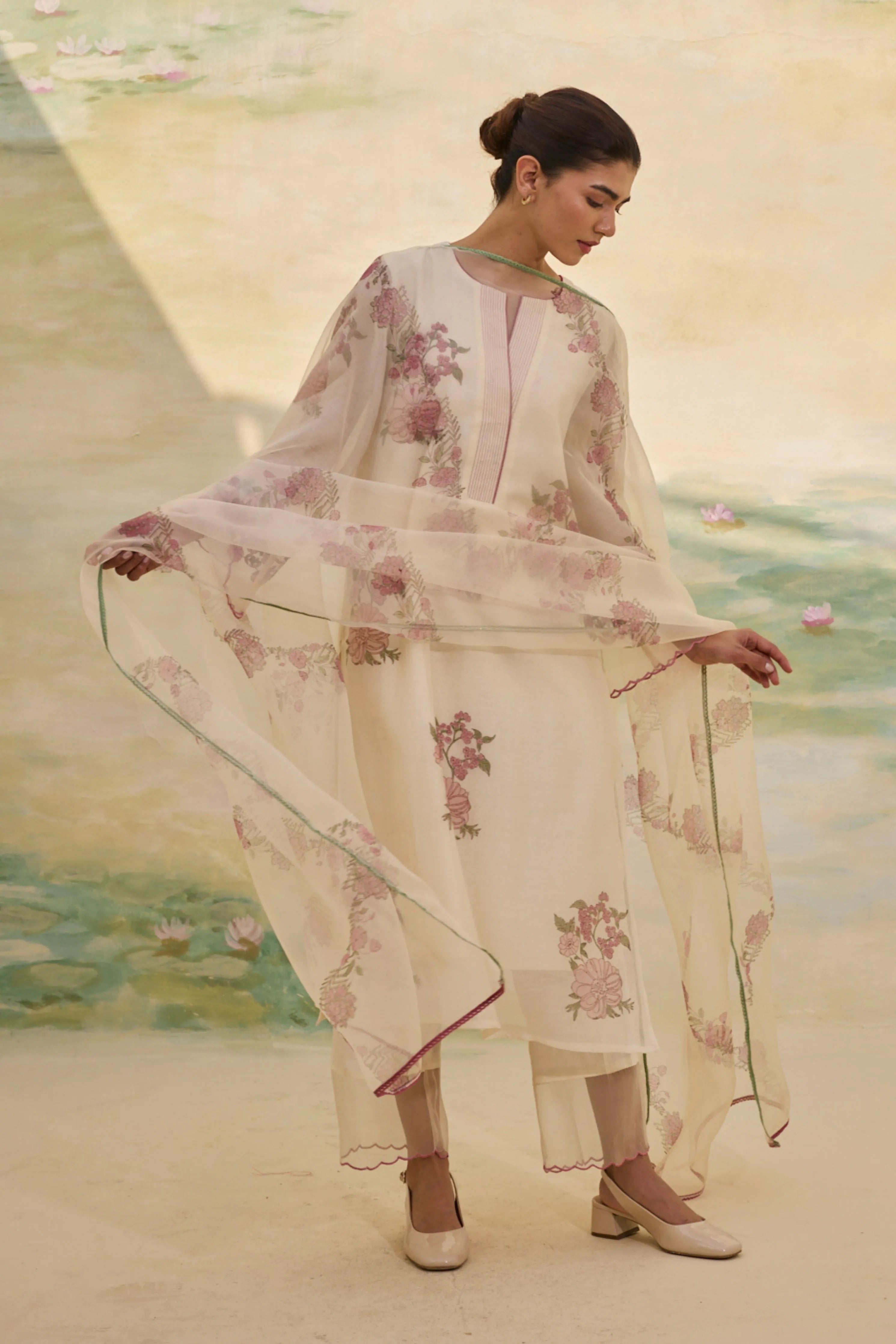 Charm Ivory Kurta Set