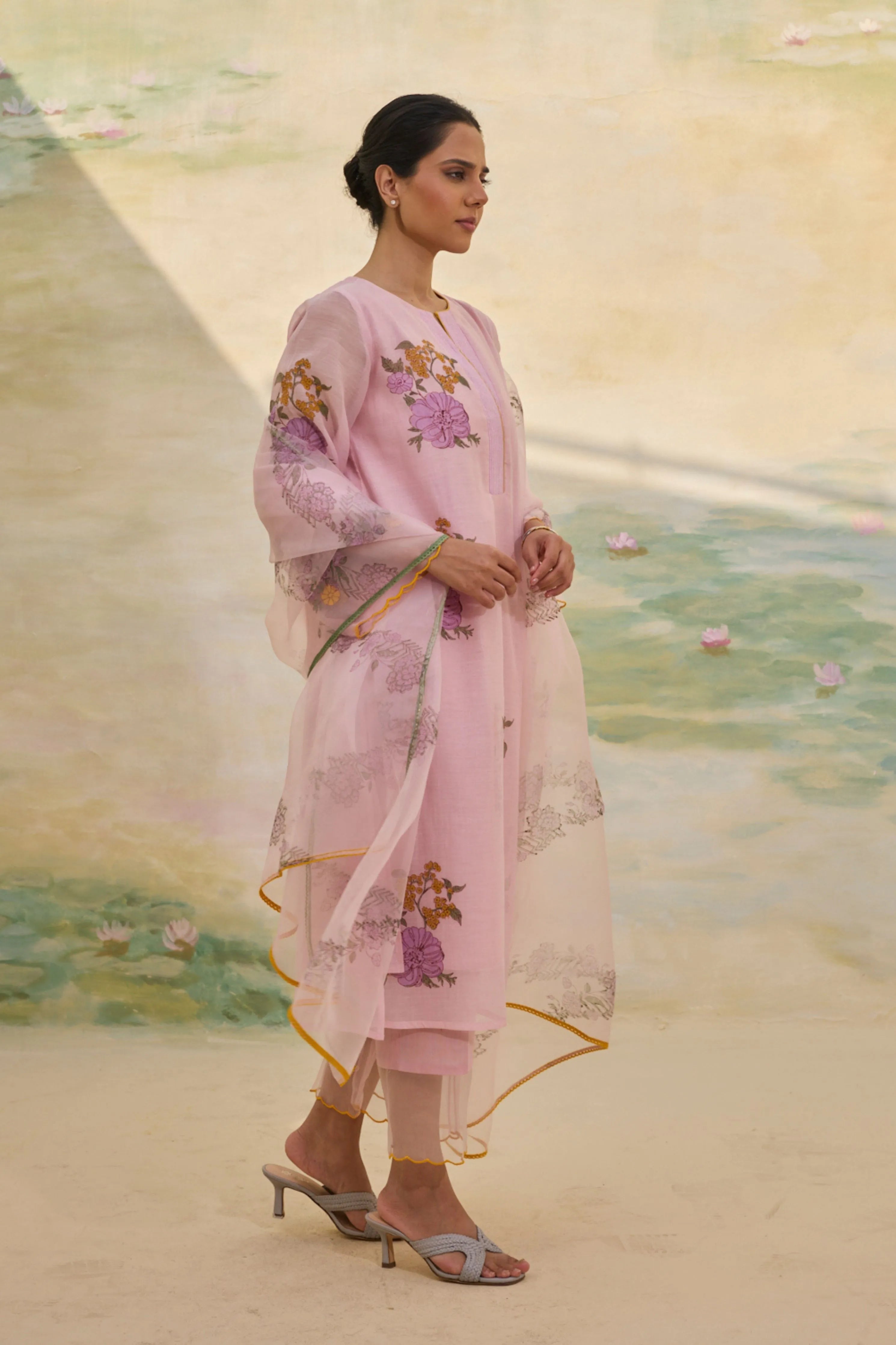 Charm Violet Kurta Set