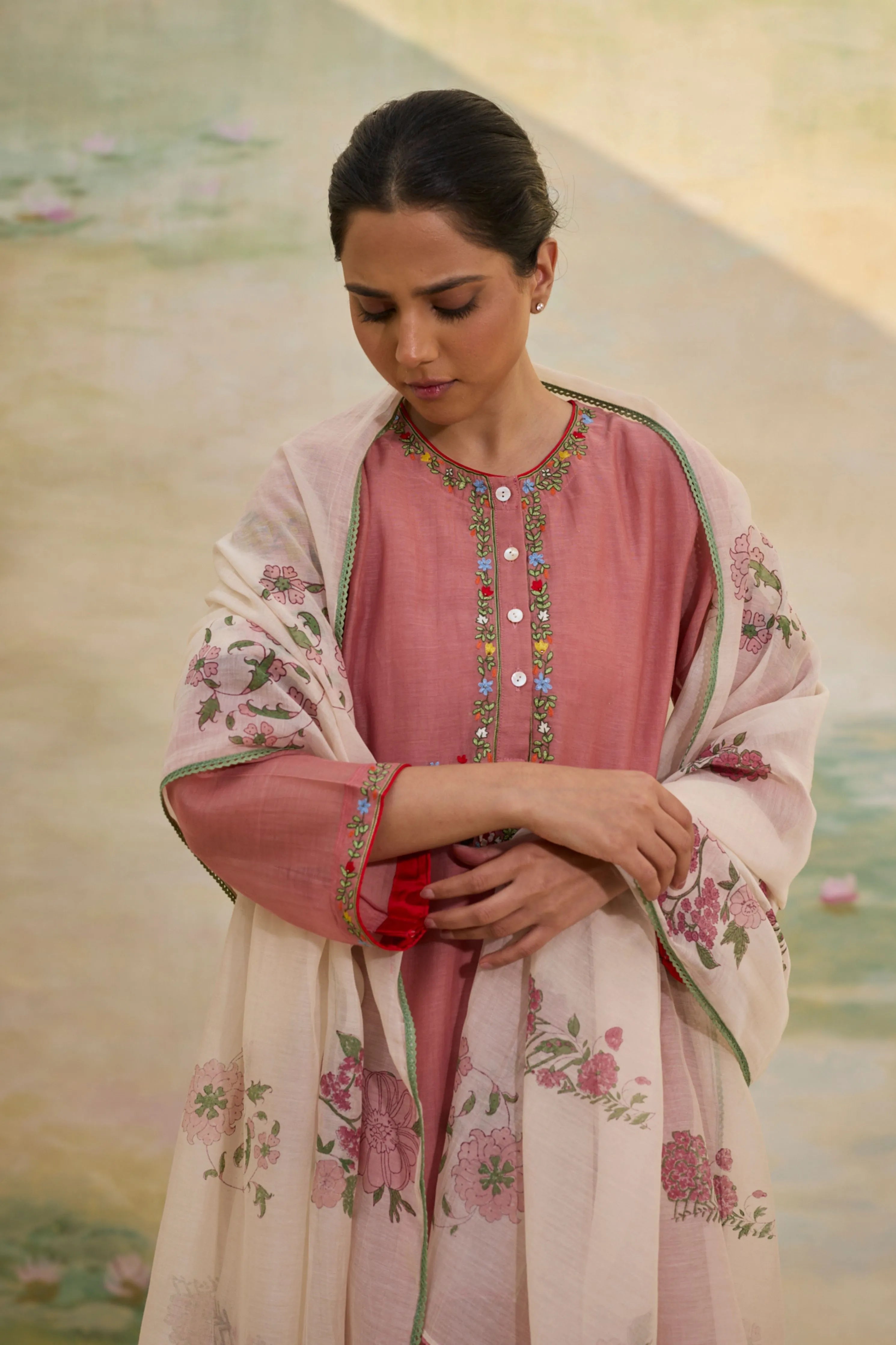 Dusky Rose Kurta Set