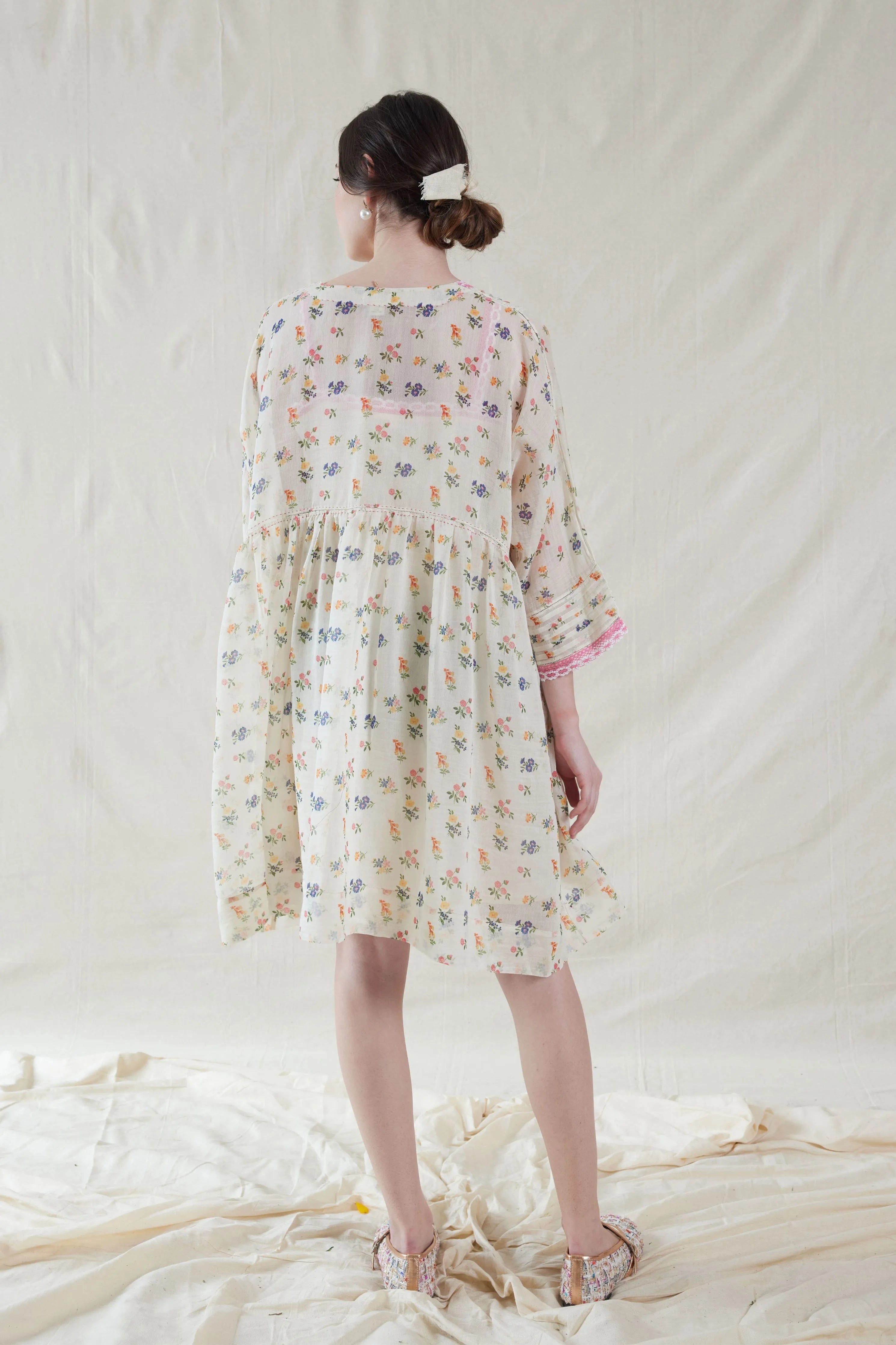 Hand Woven Cotton Silk Dress
