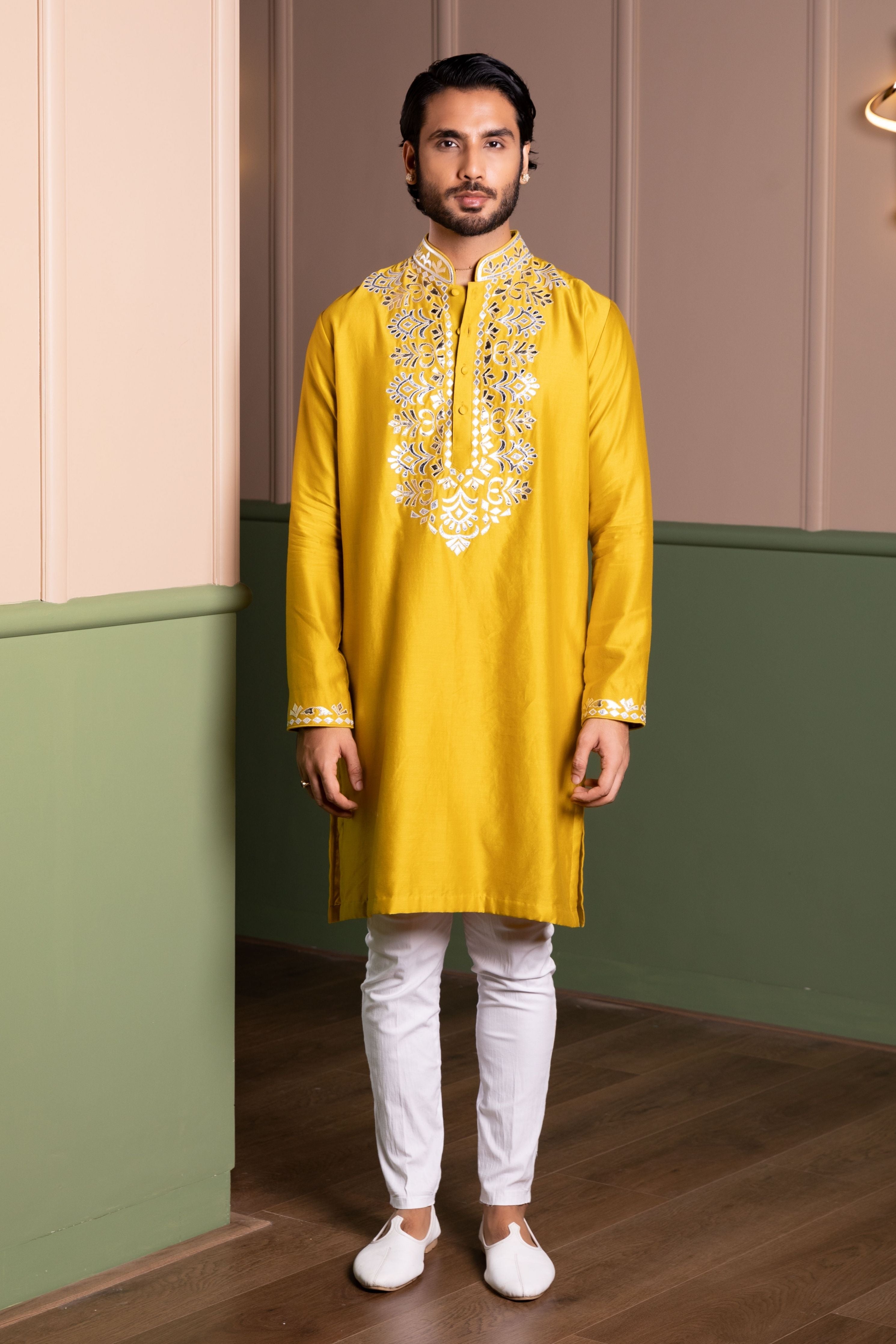 Old Leather Kurta Set