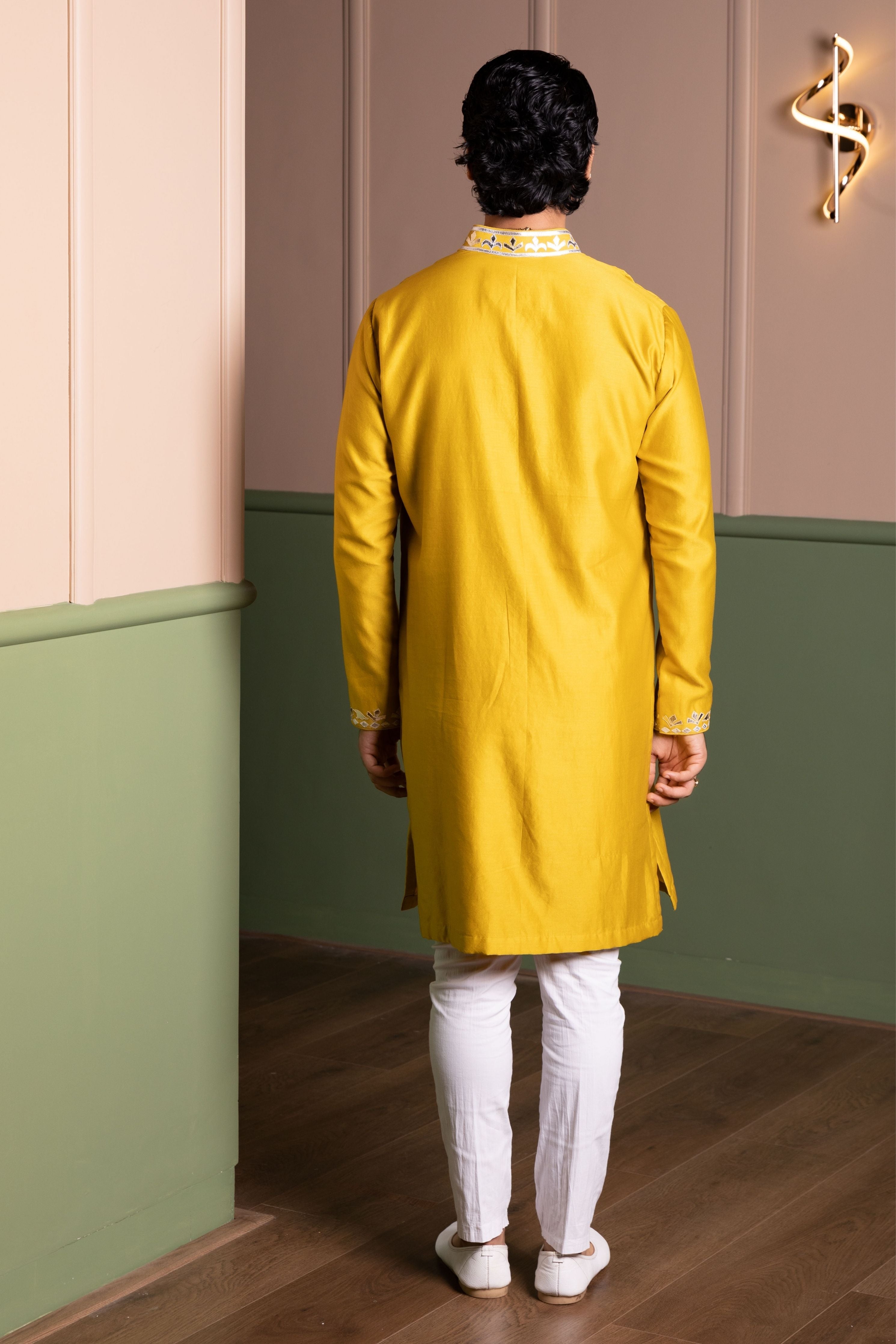 Old Leather Kurta Set