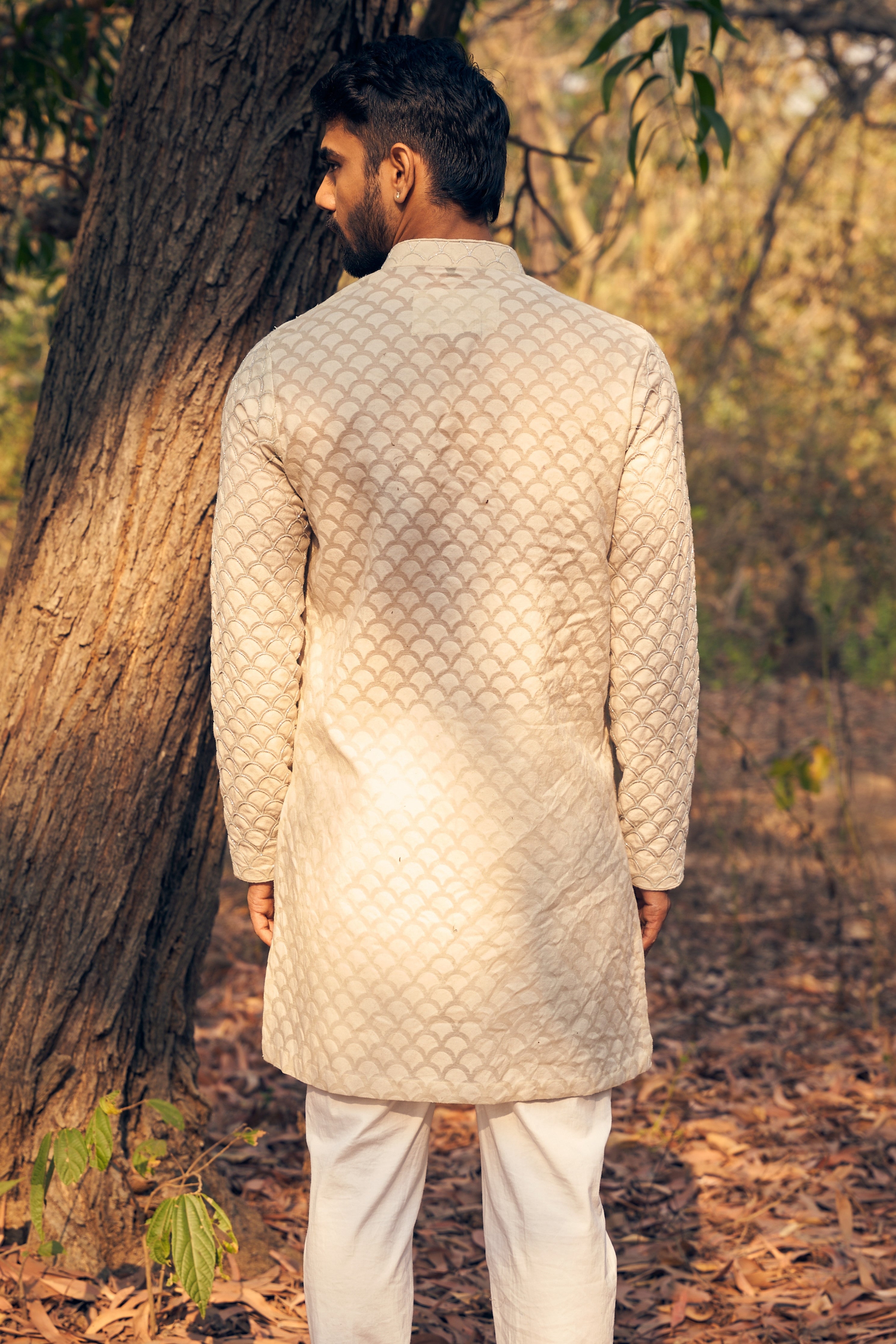Scallop Kurta Set