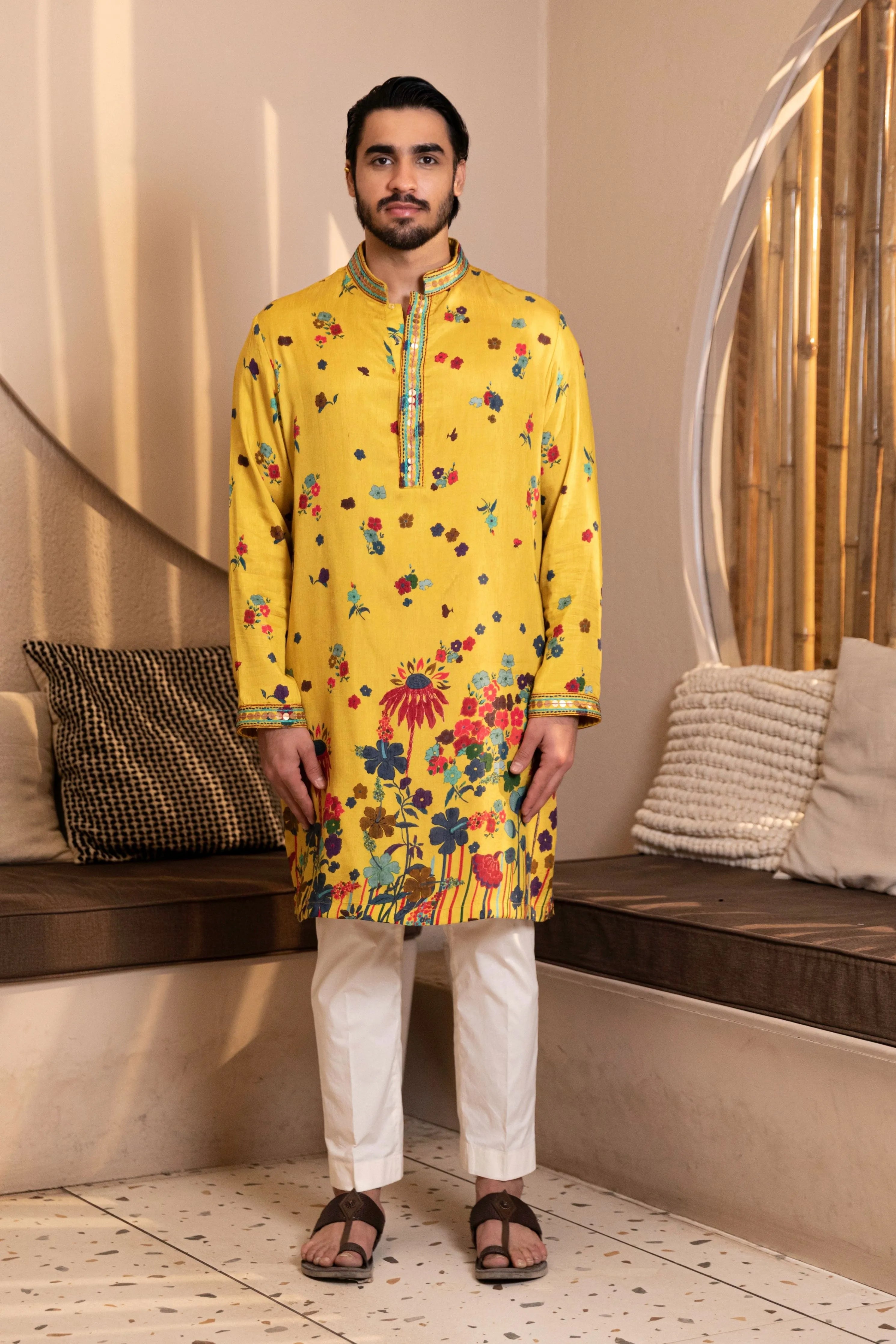 Daaman Print Kurta Set
