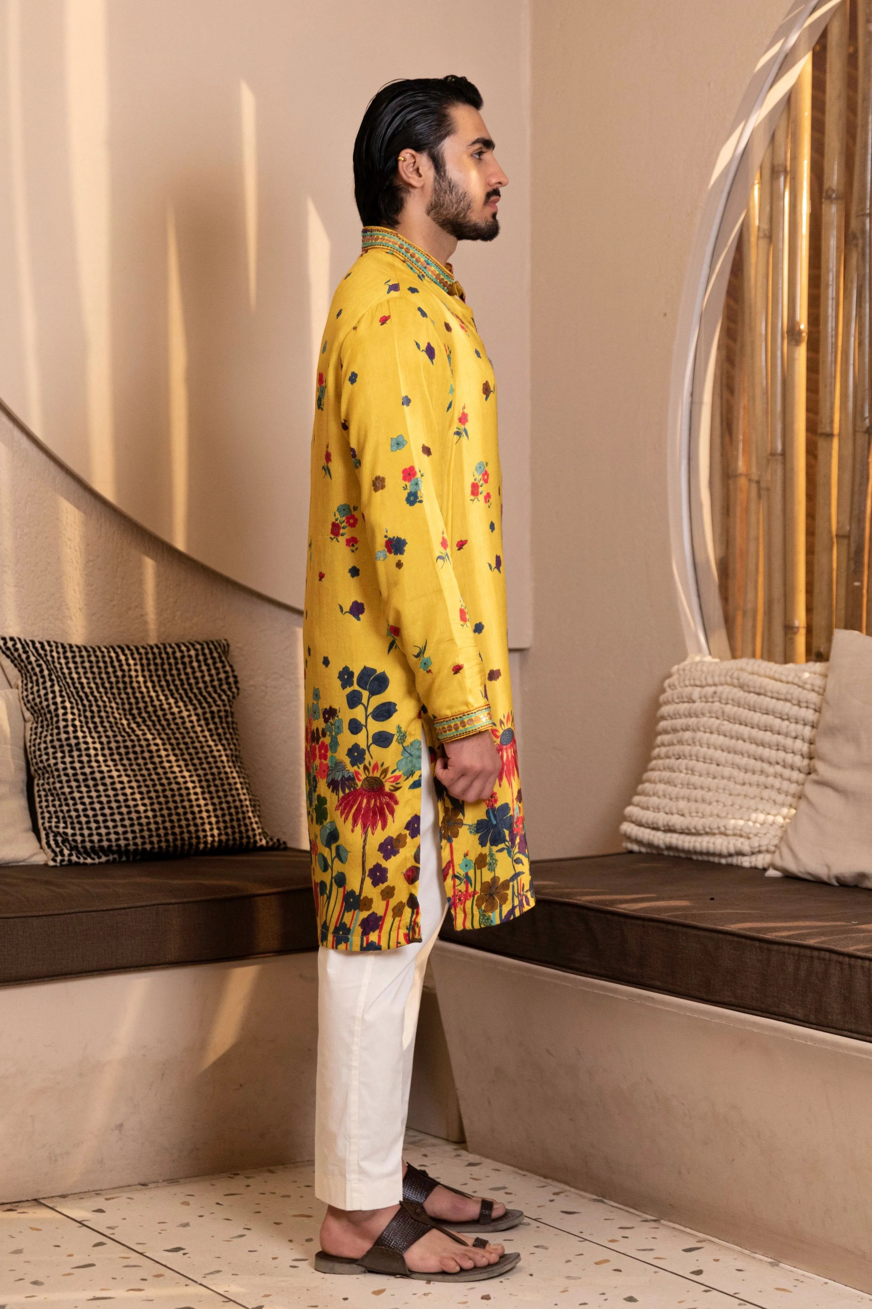 Daaman Print Kurta Set