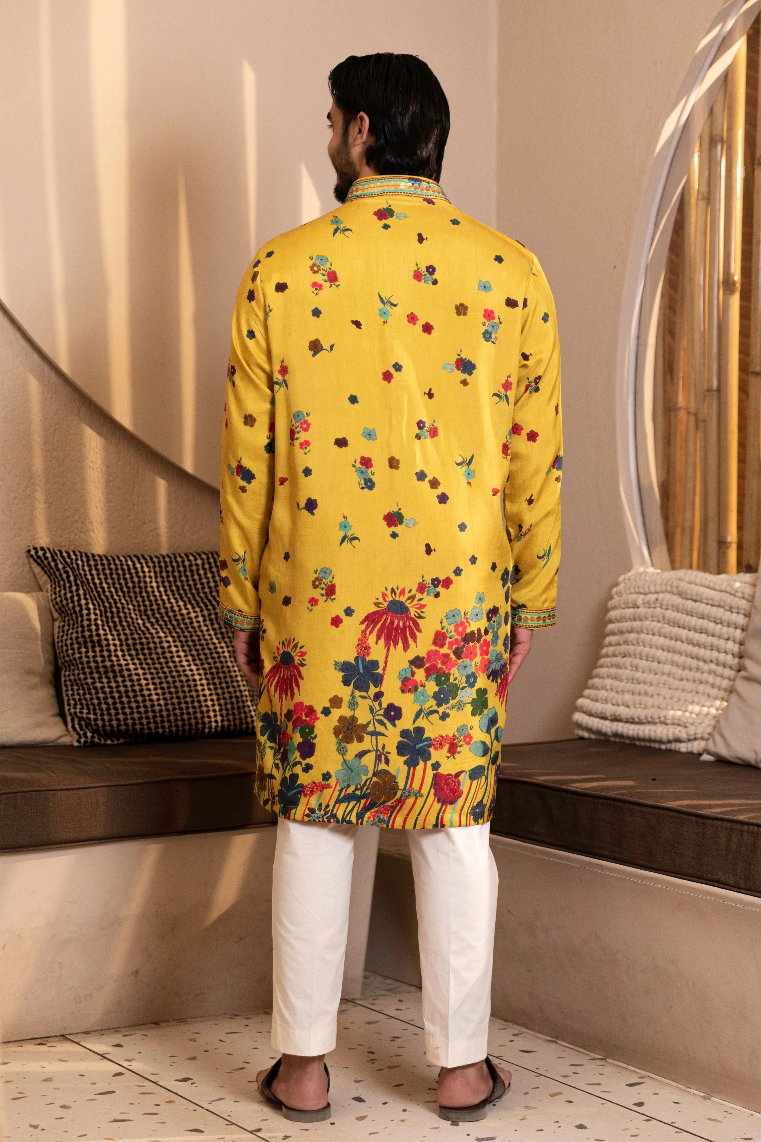 Daaman Print Kurta Set
