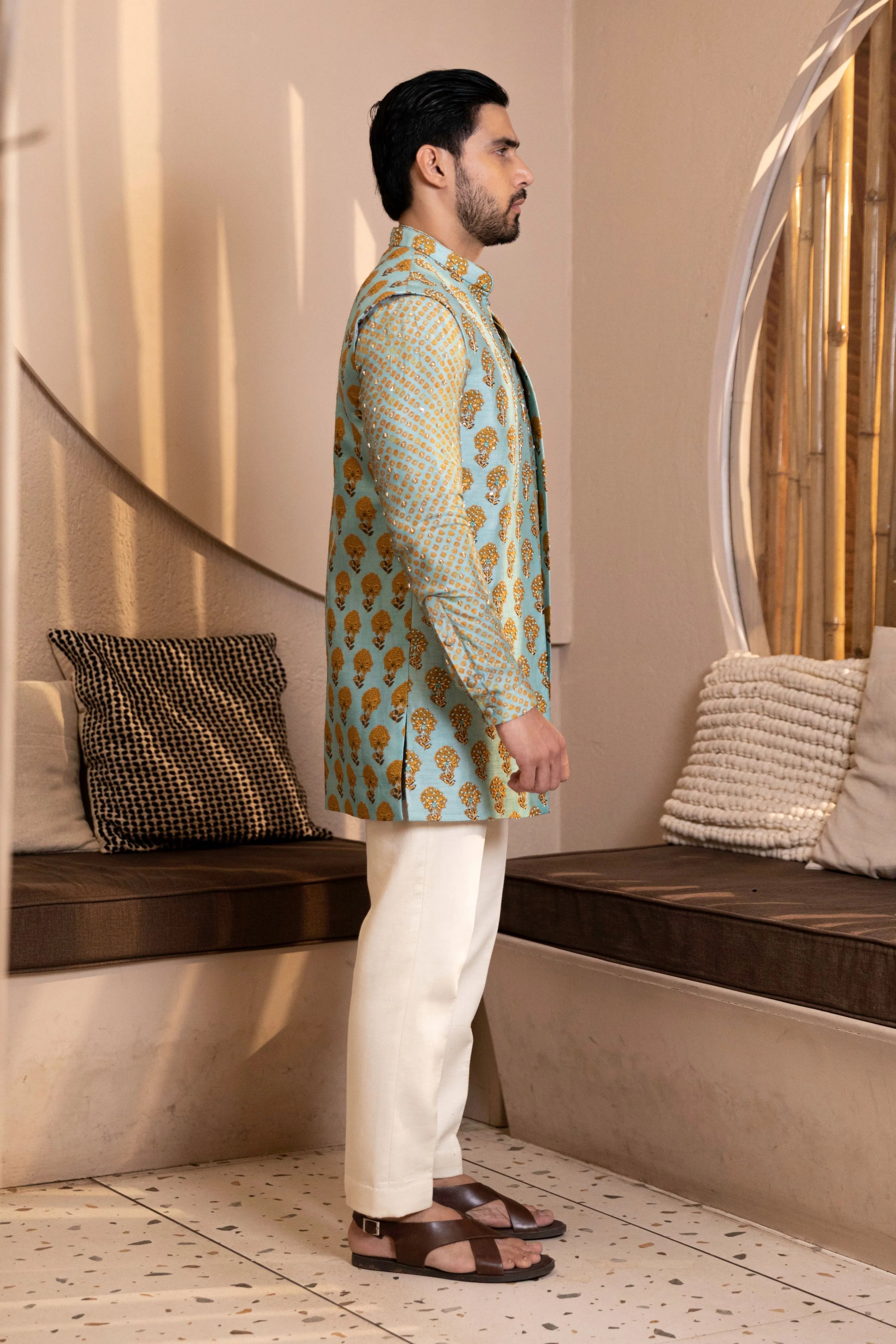 Bandhani Bonsai Kurta Bandi Set