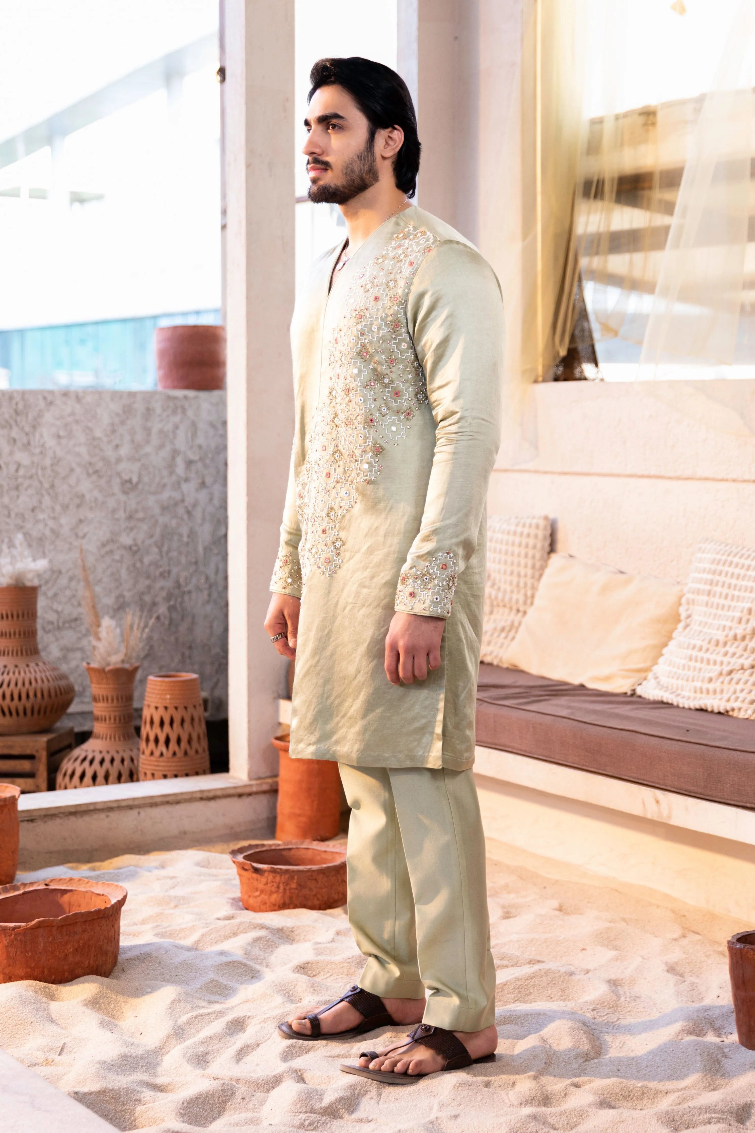 Star Cross Kurta Set