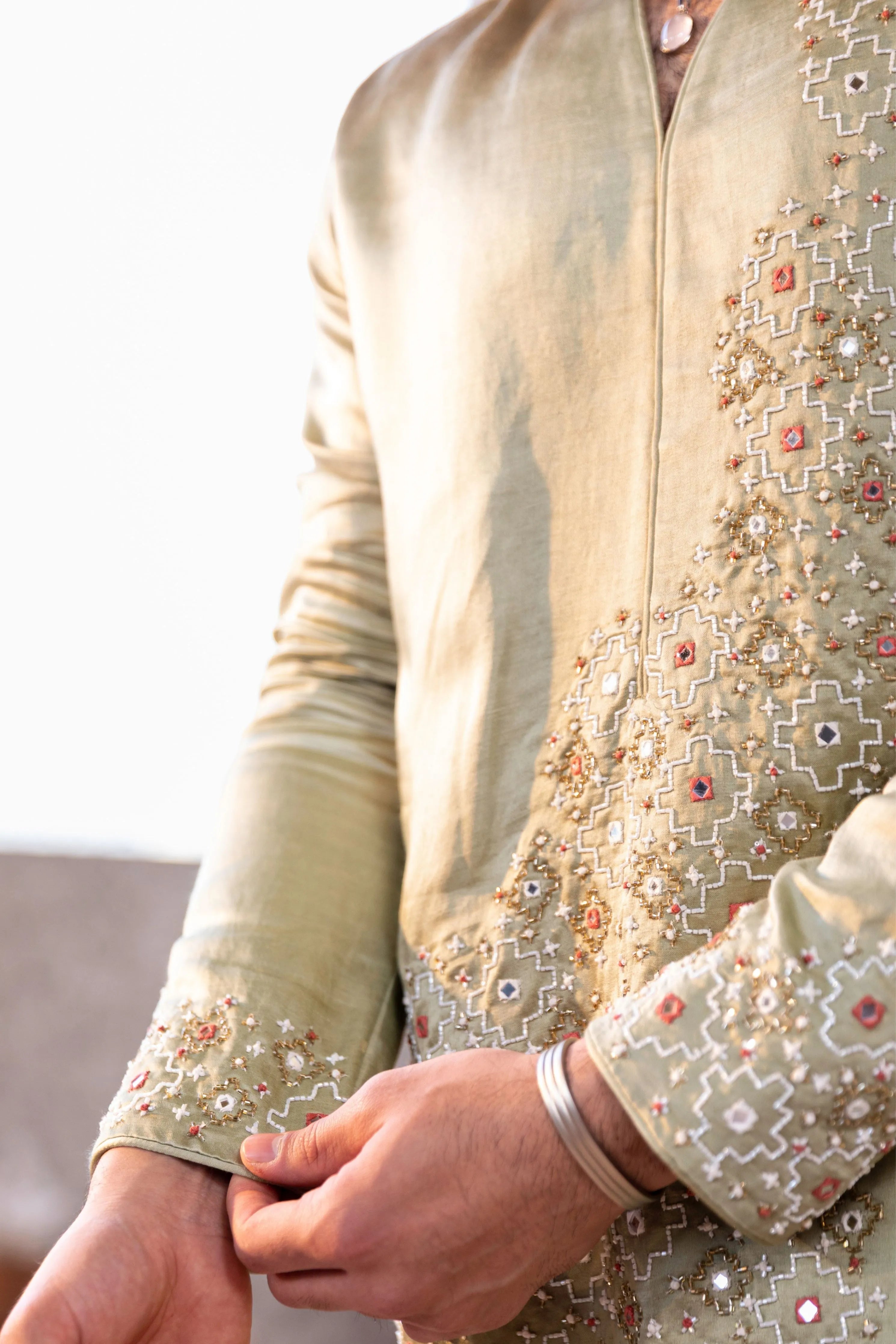 Star Cross Kurta Set