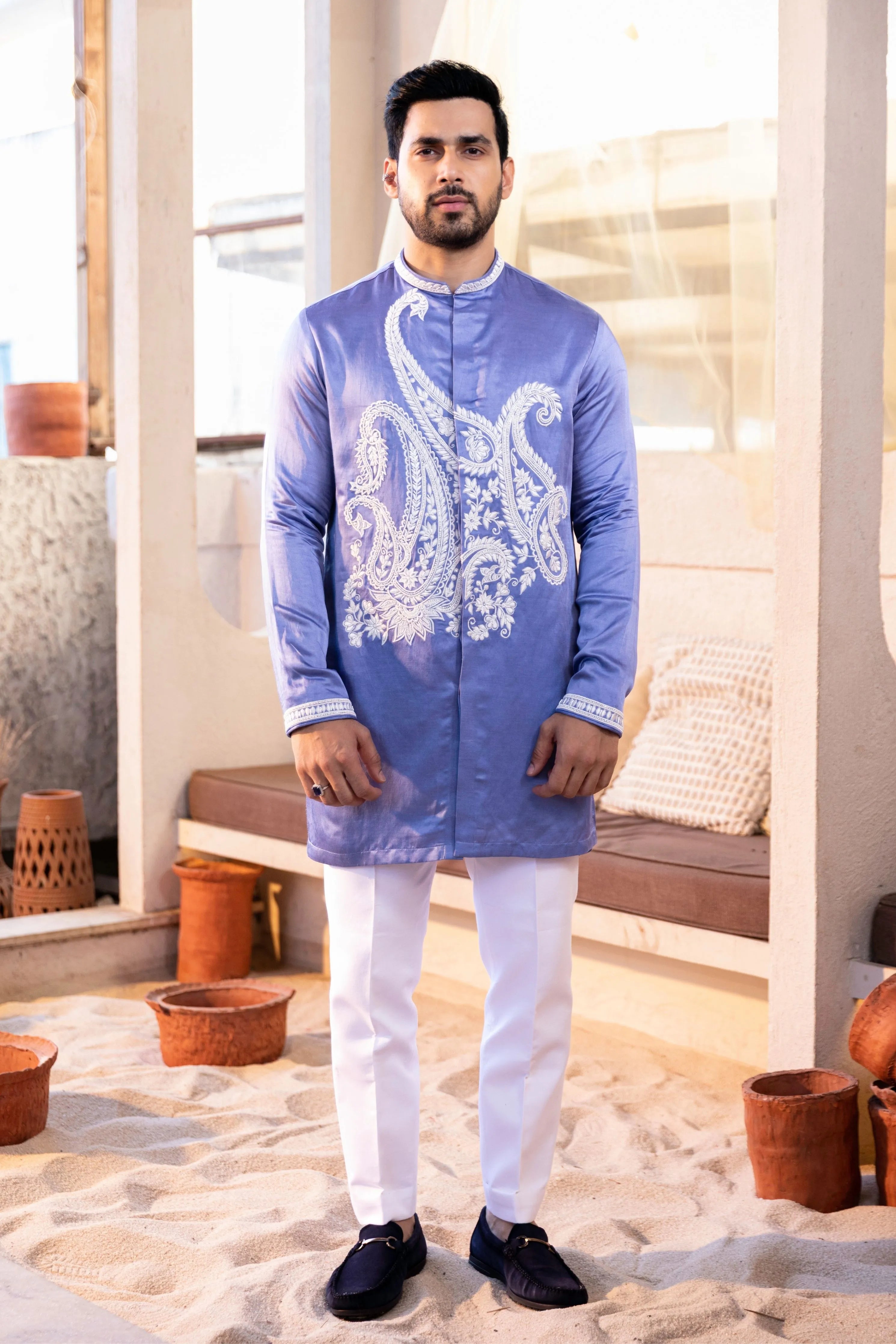 Peacock Kurta Set