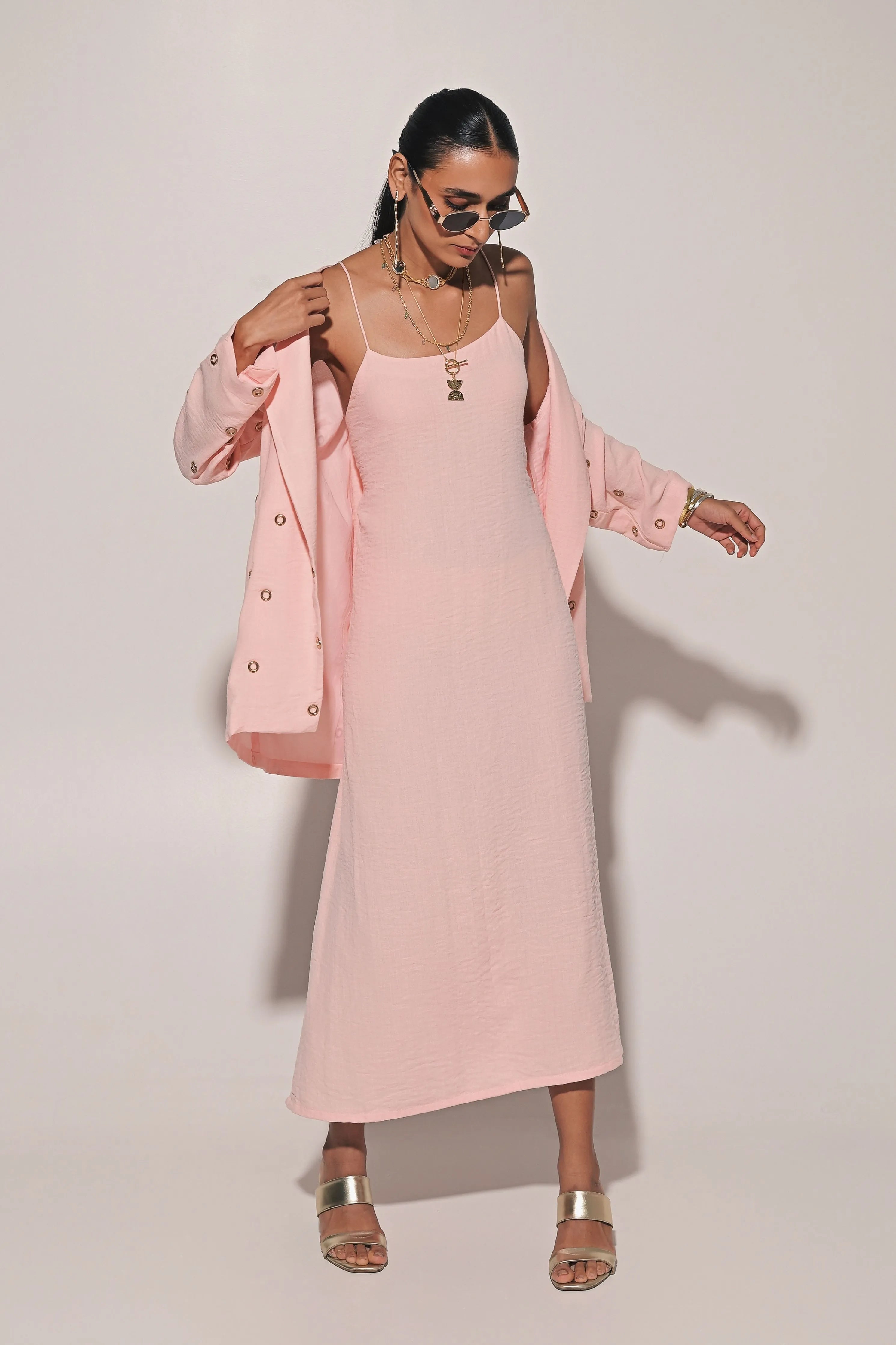 Blume Dress With An Overlay