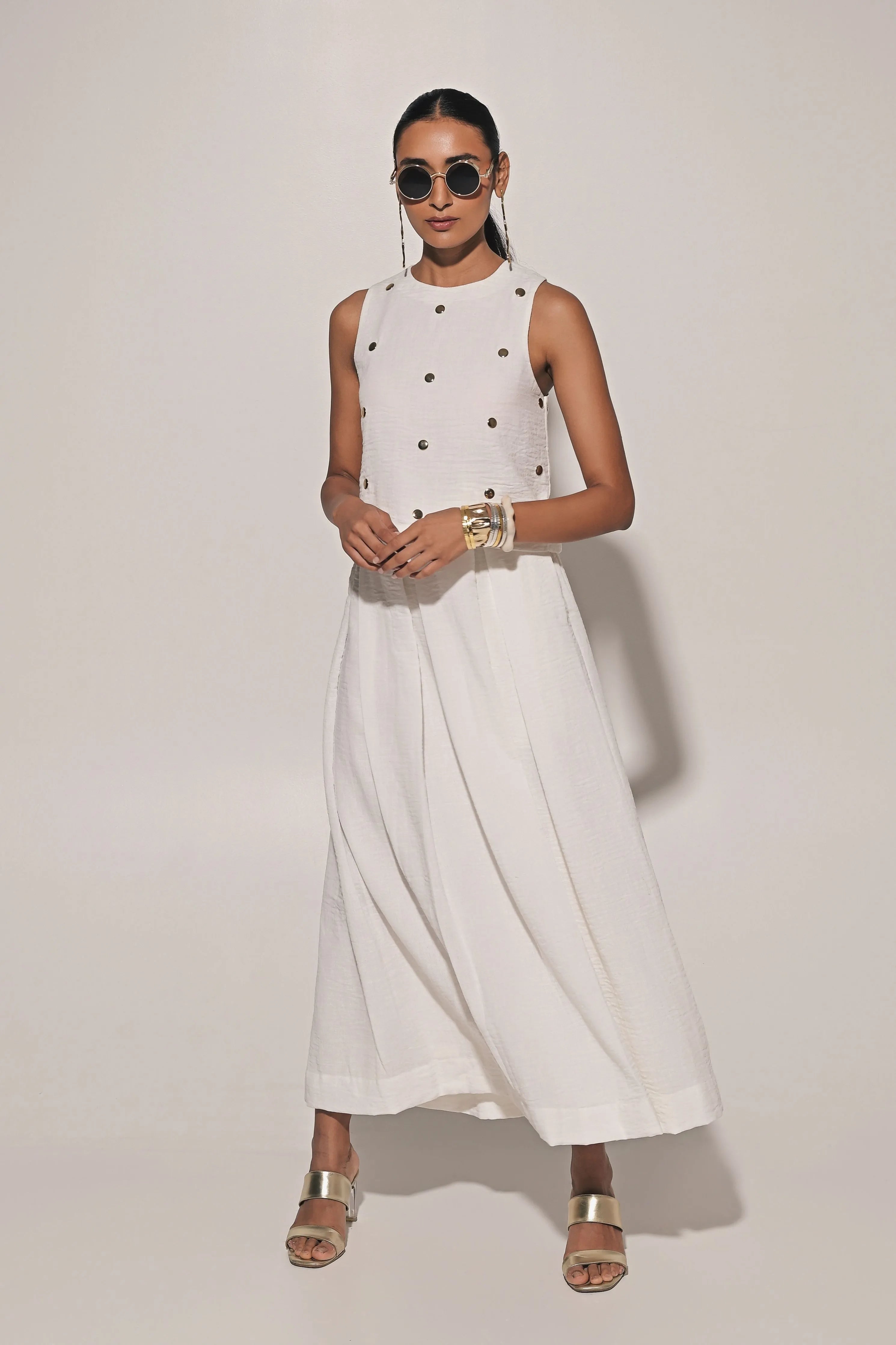Hikari Top With Elan Skirt