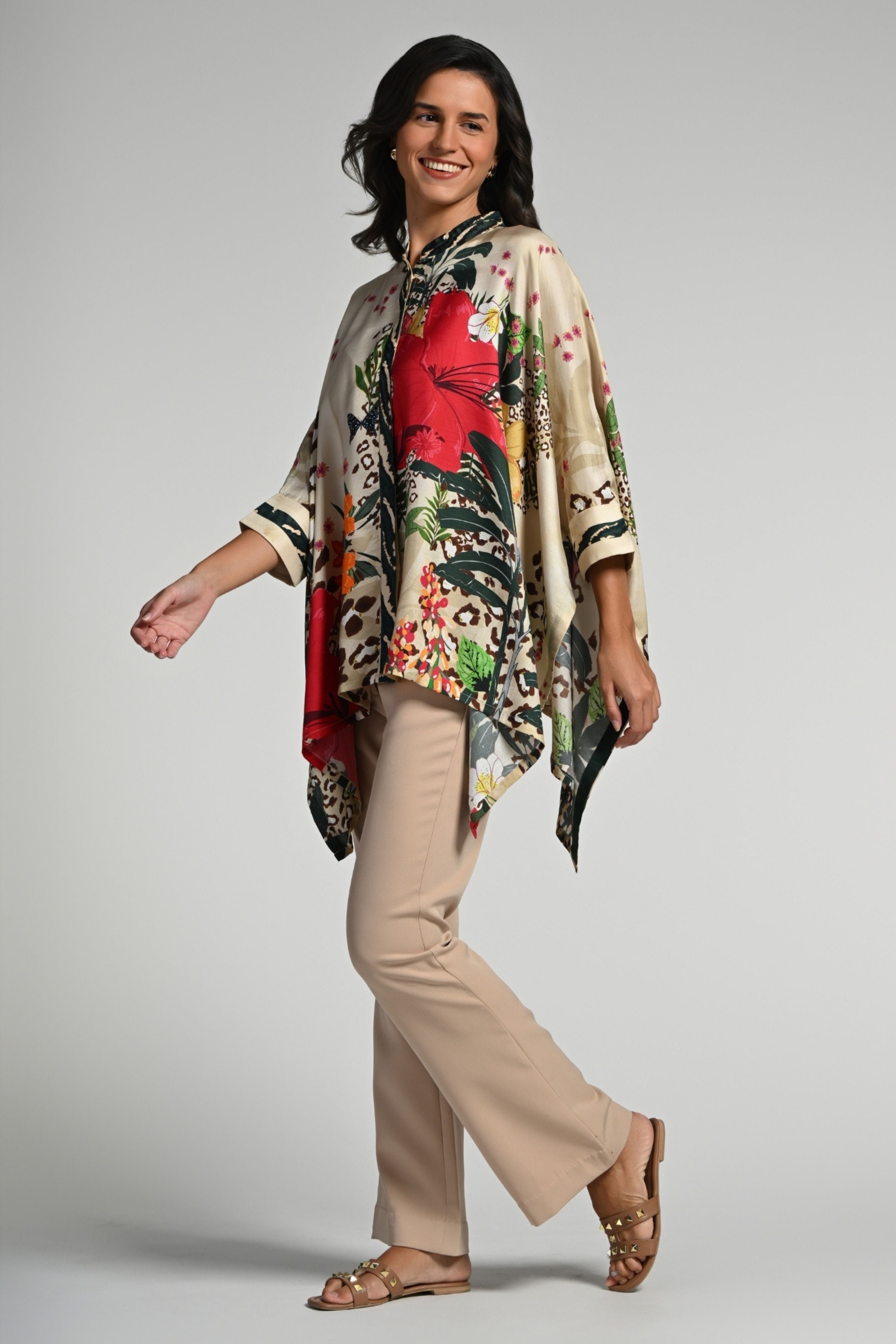 Jungle Rhapsody Silk Shirt
