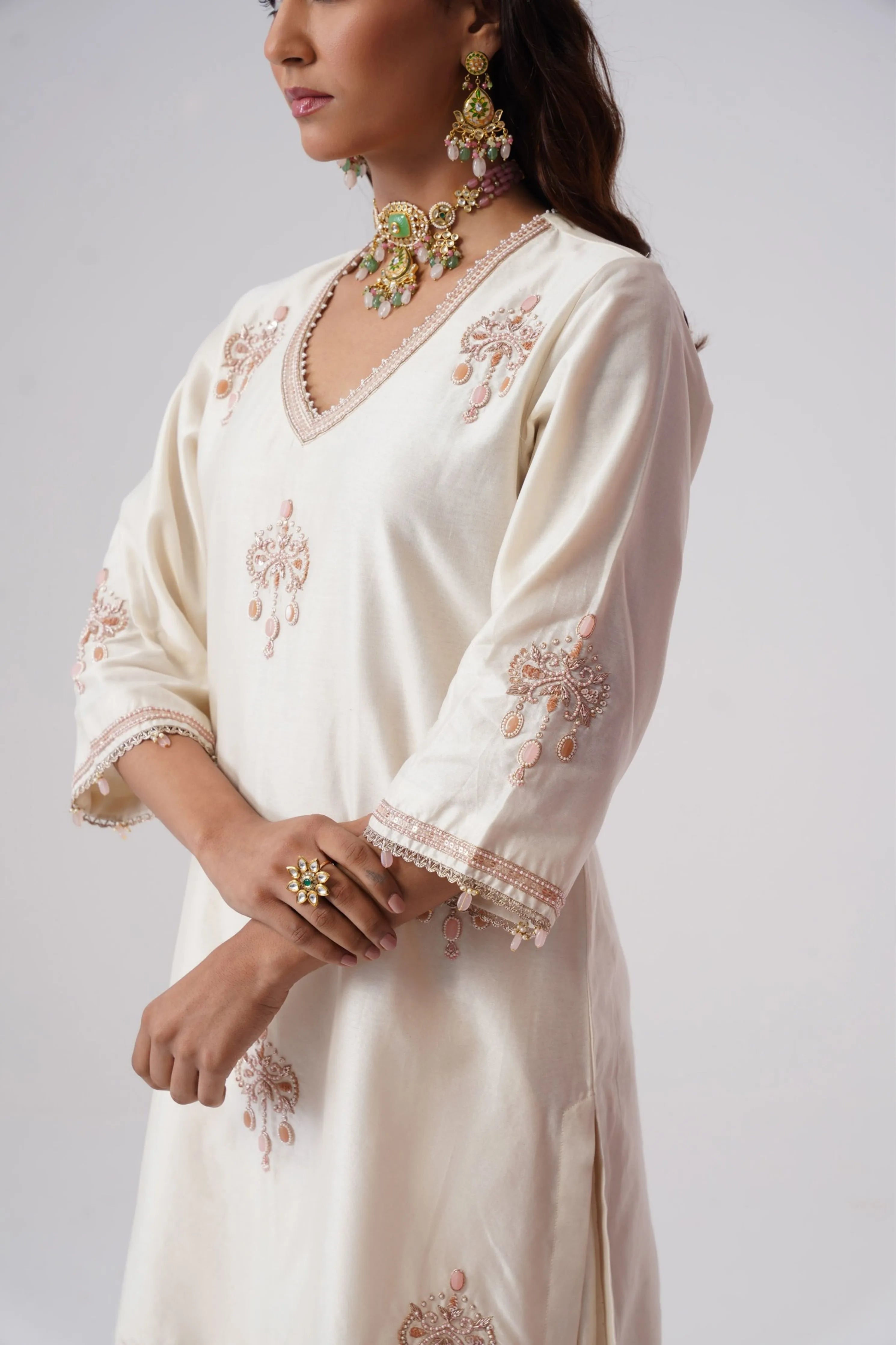 Mogra Kurta Set