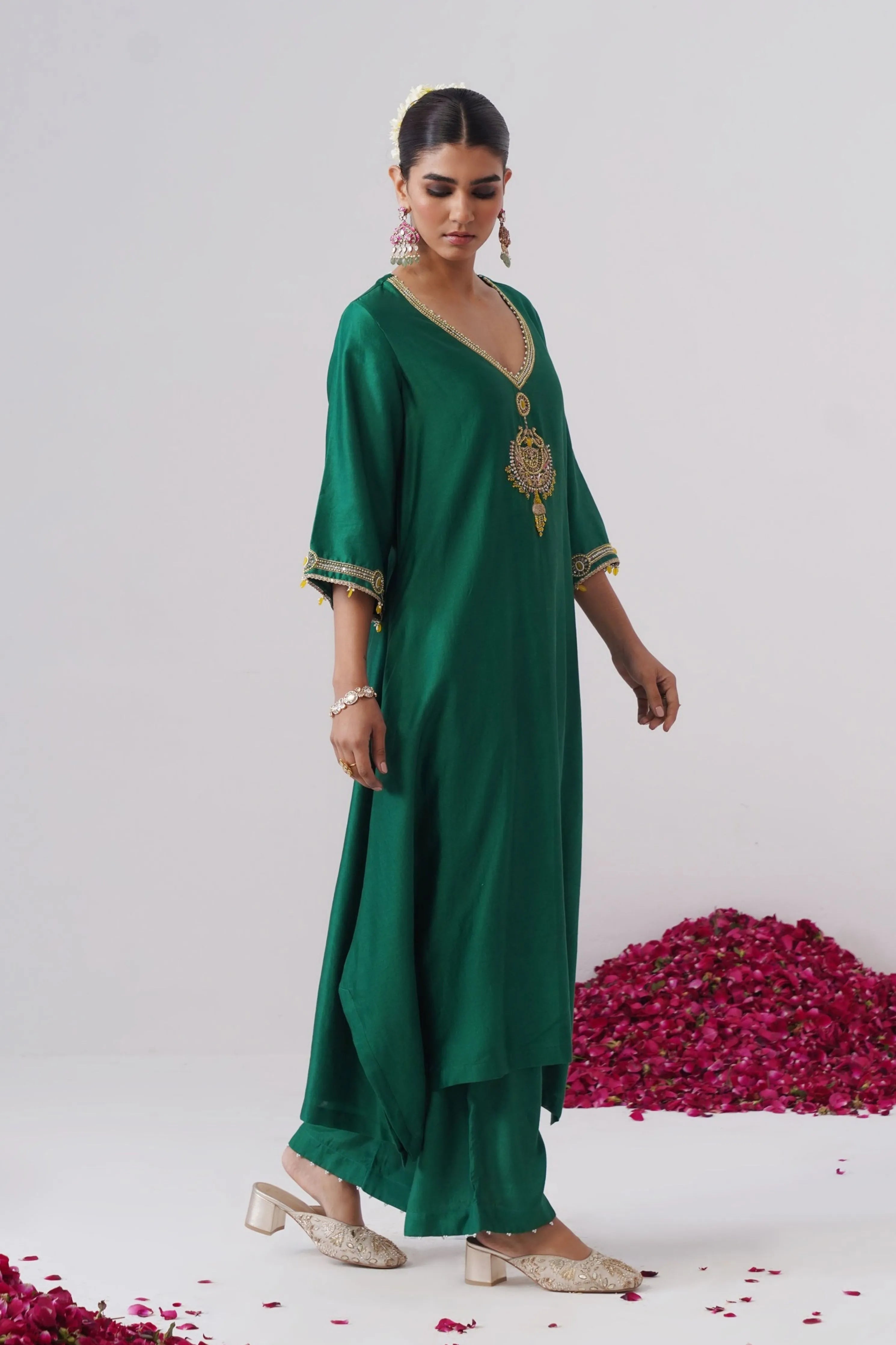 Gulbagh Kurta Set