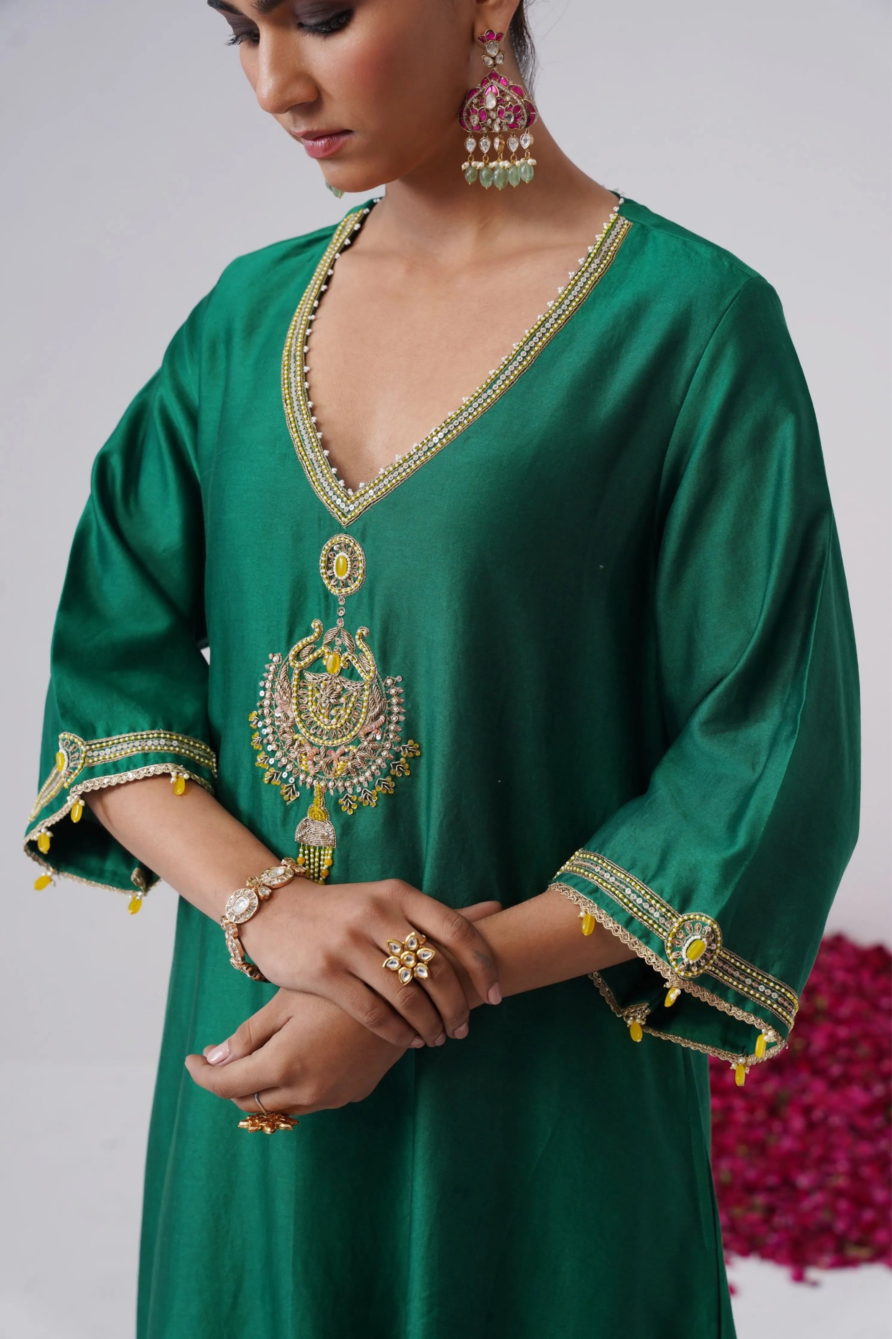 Gulbagh Kurta Set