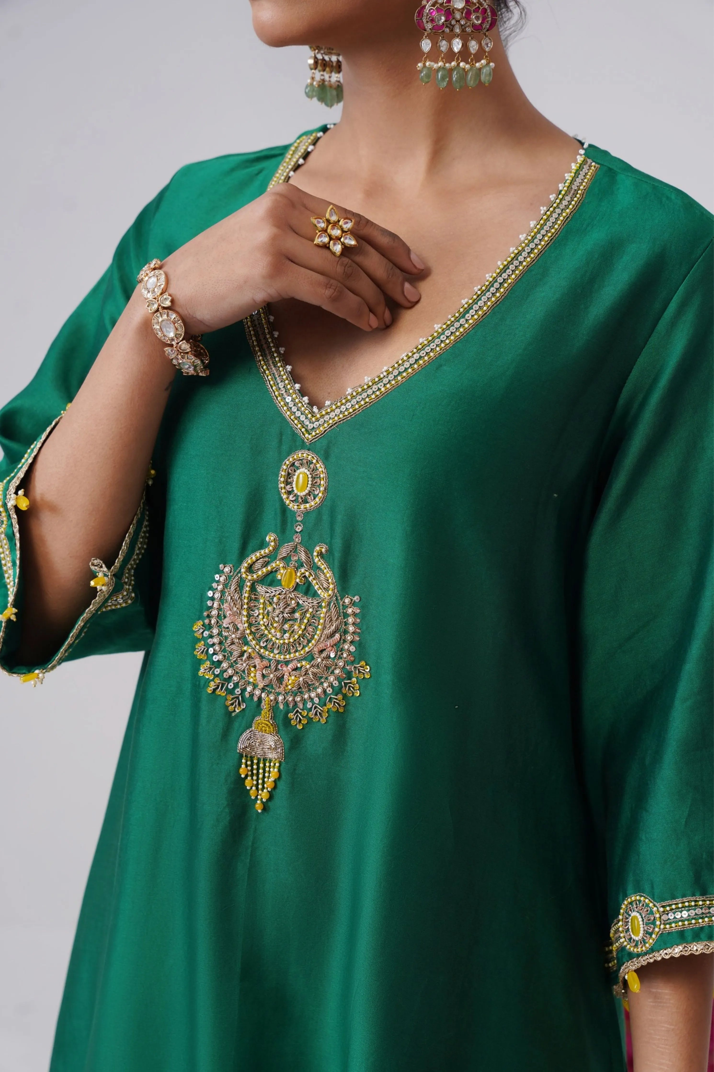 Gulbagh Kurta Set