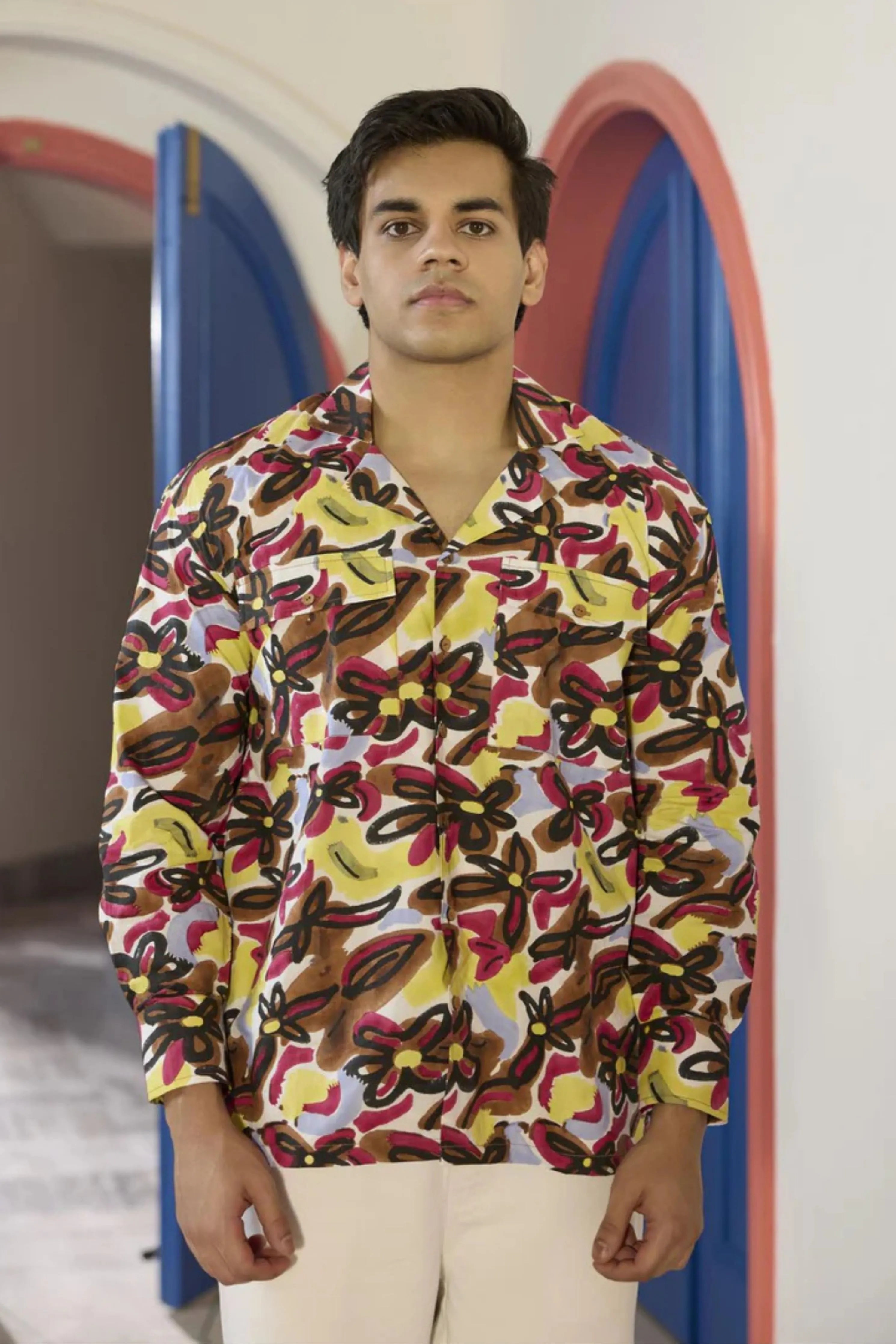 Abstract Dawn Resort Shirt