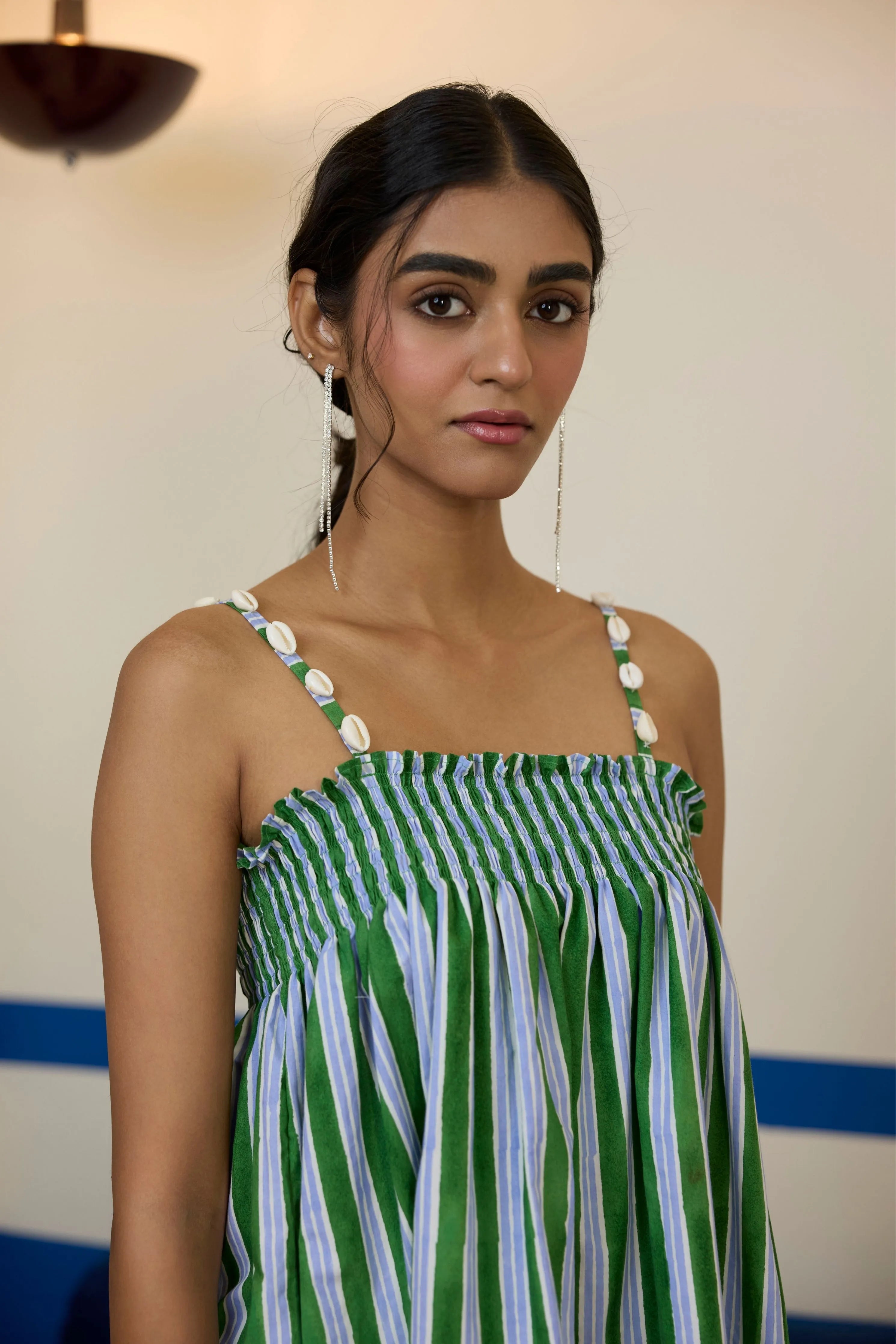Forest Green Shorts Co-ord Set