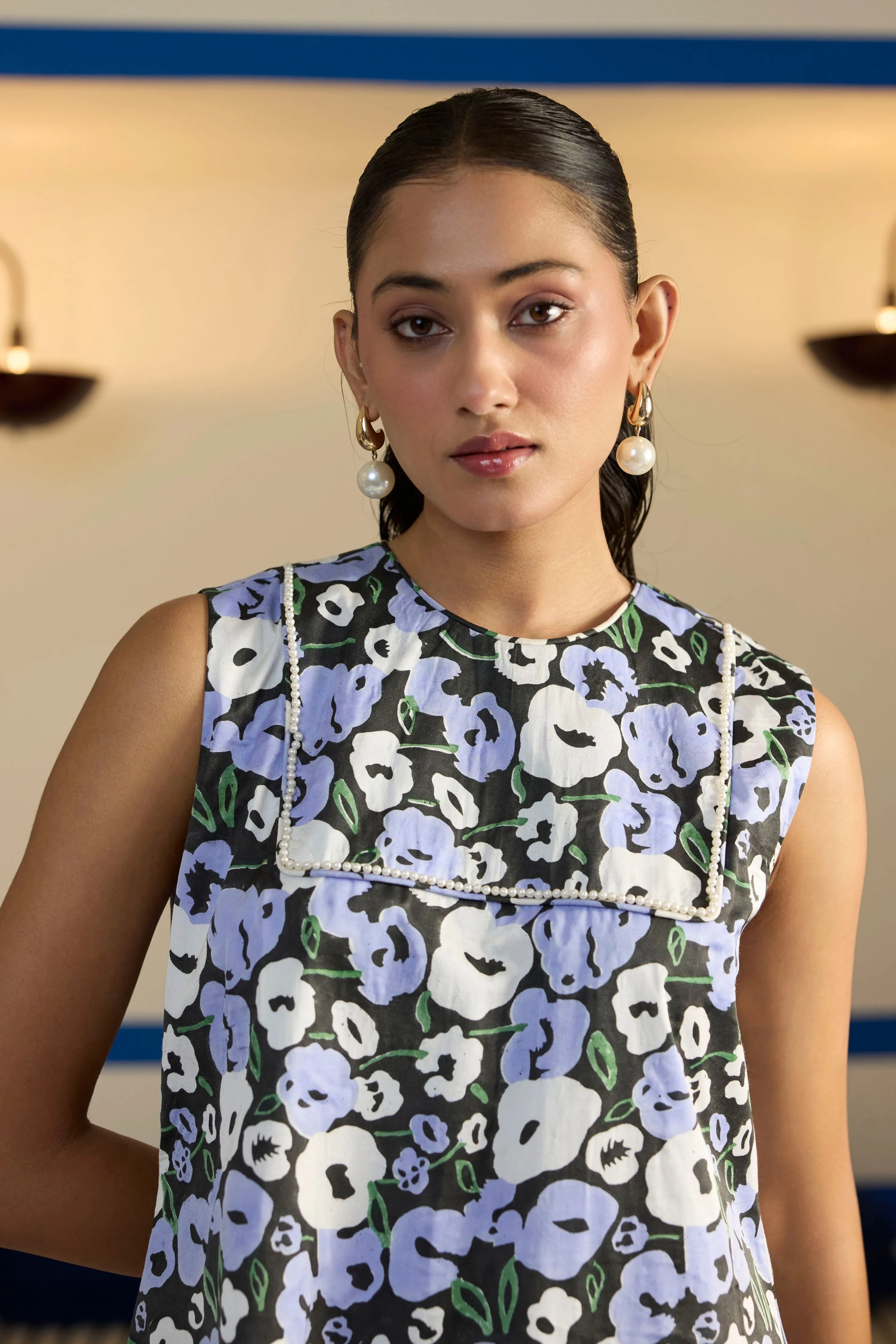 Moonflower Short Dress