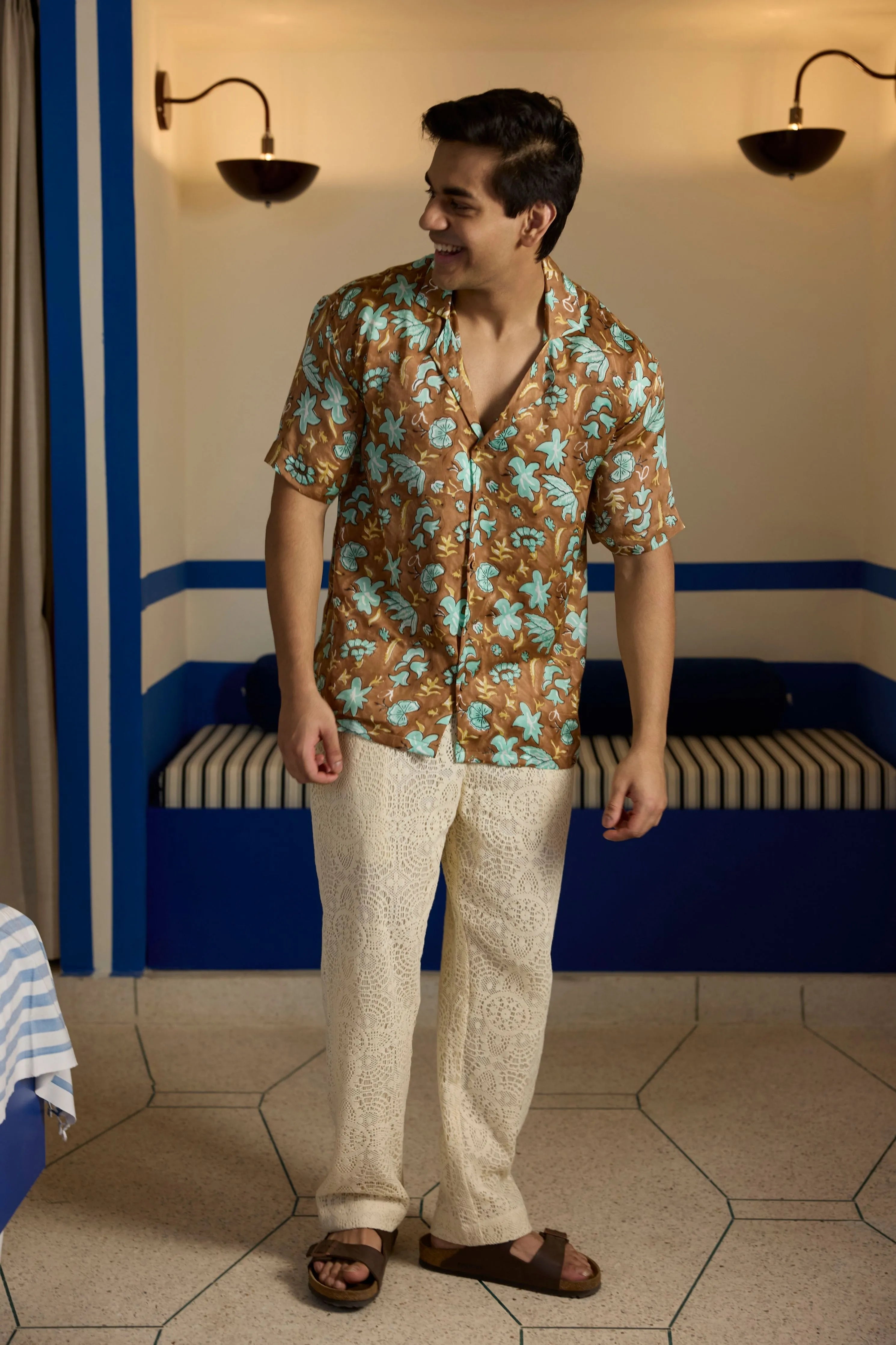 Umber Garden Resort Shirt