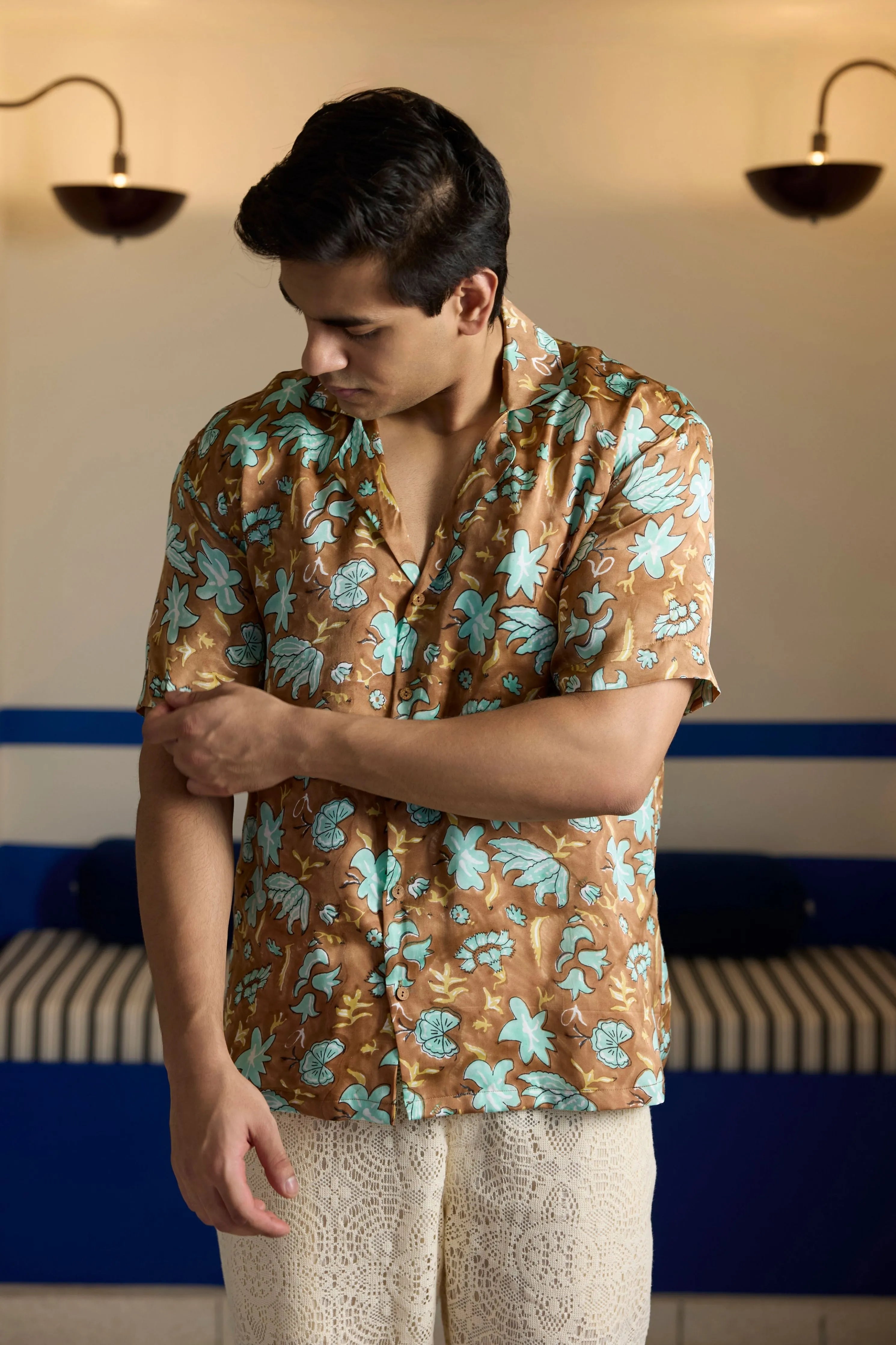 Umber Garden Resort Shirt