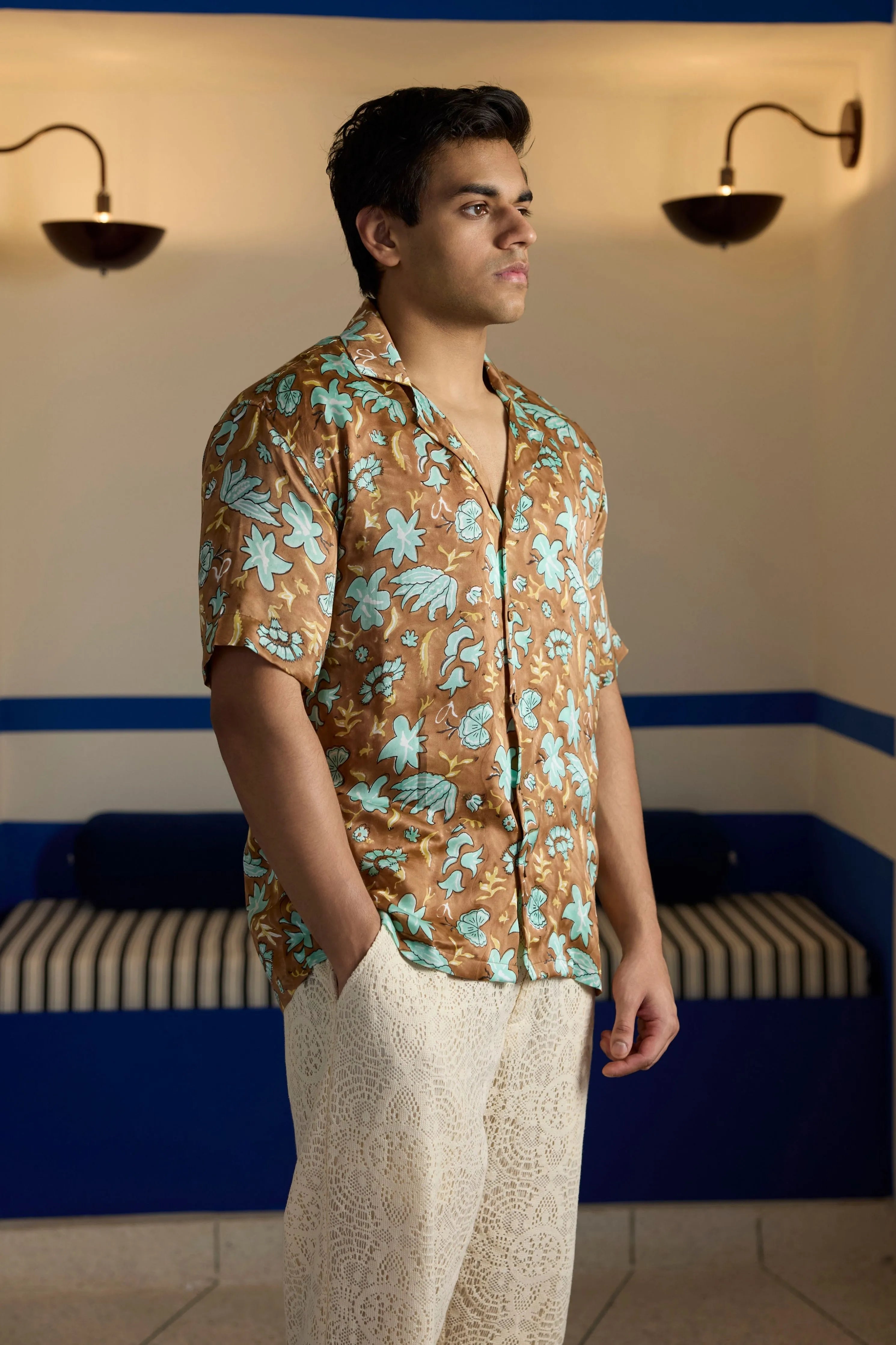 Umber Garden Resort Shirt