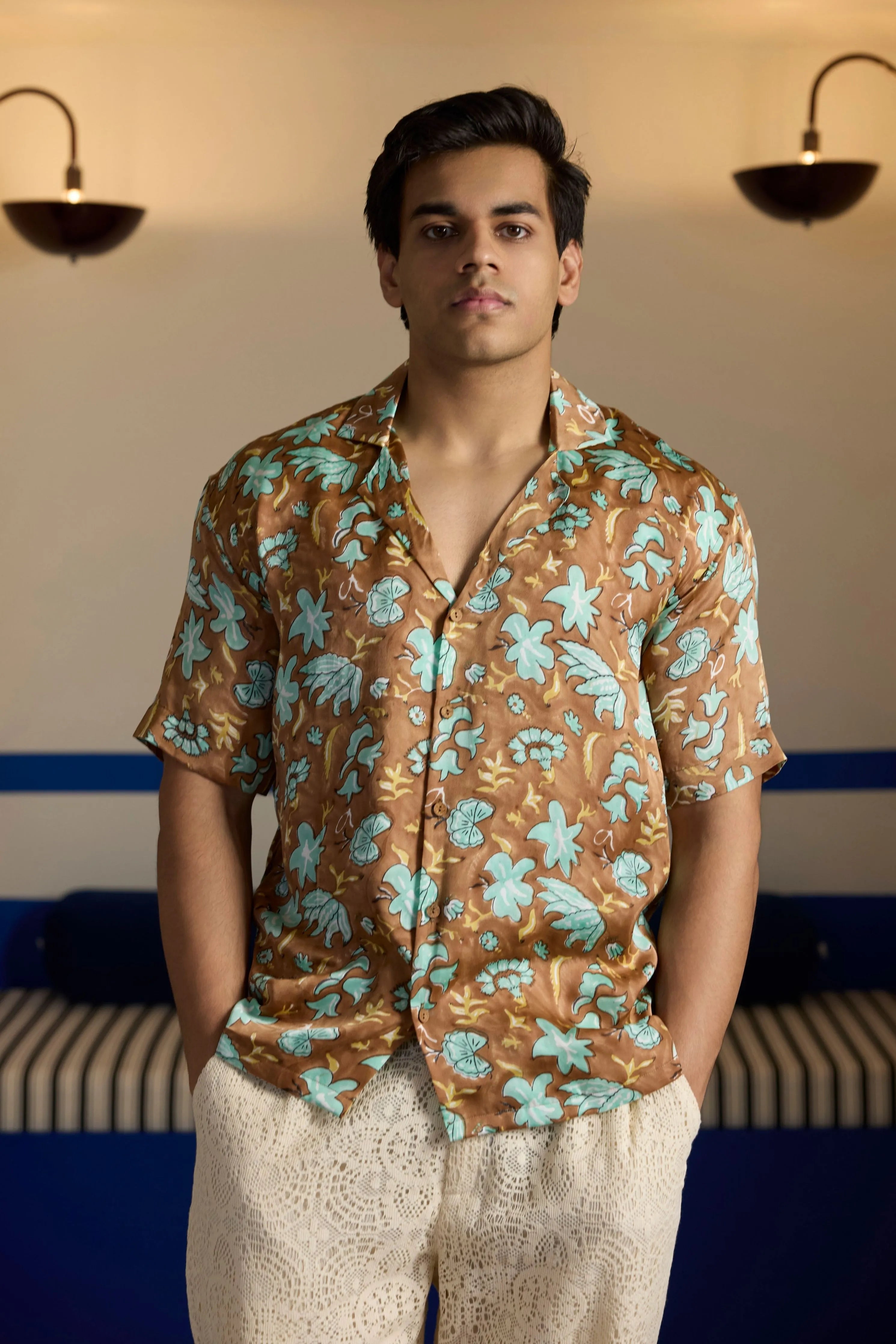 Umber Garden Resort Shirt