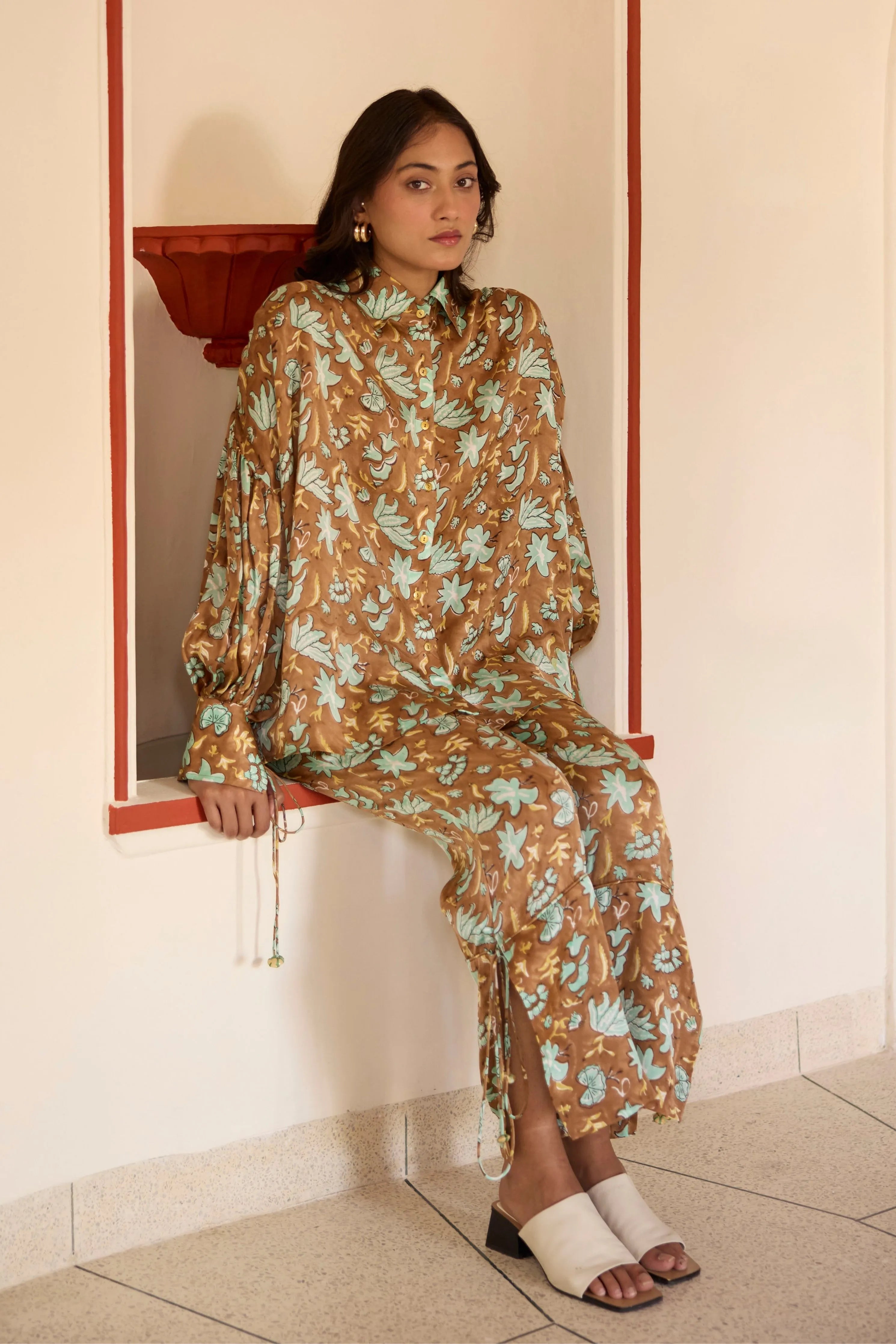 Umber Statement Co-ord Set