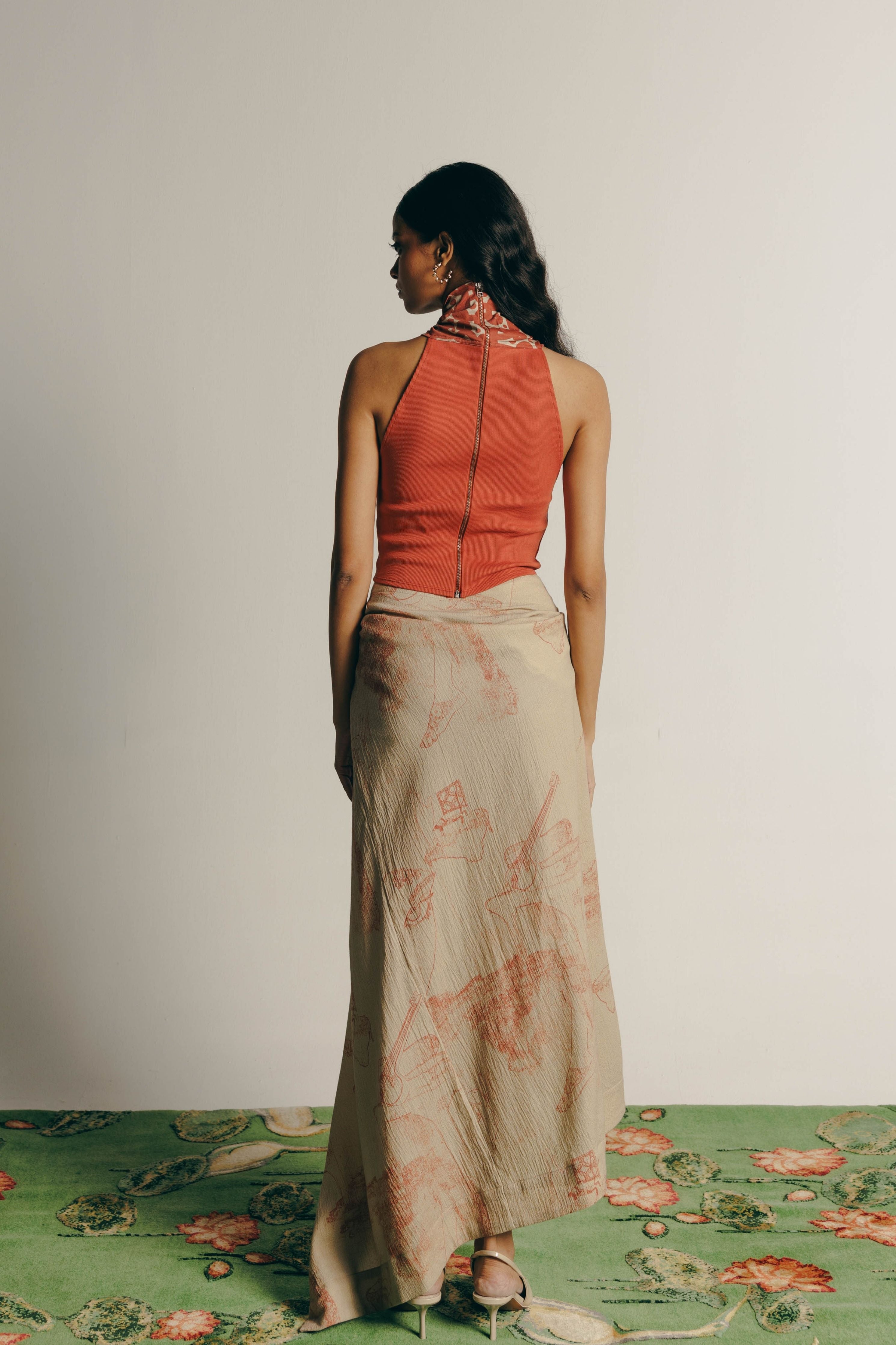 Kolam Cross Layer Top