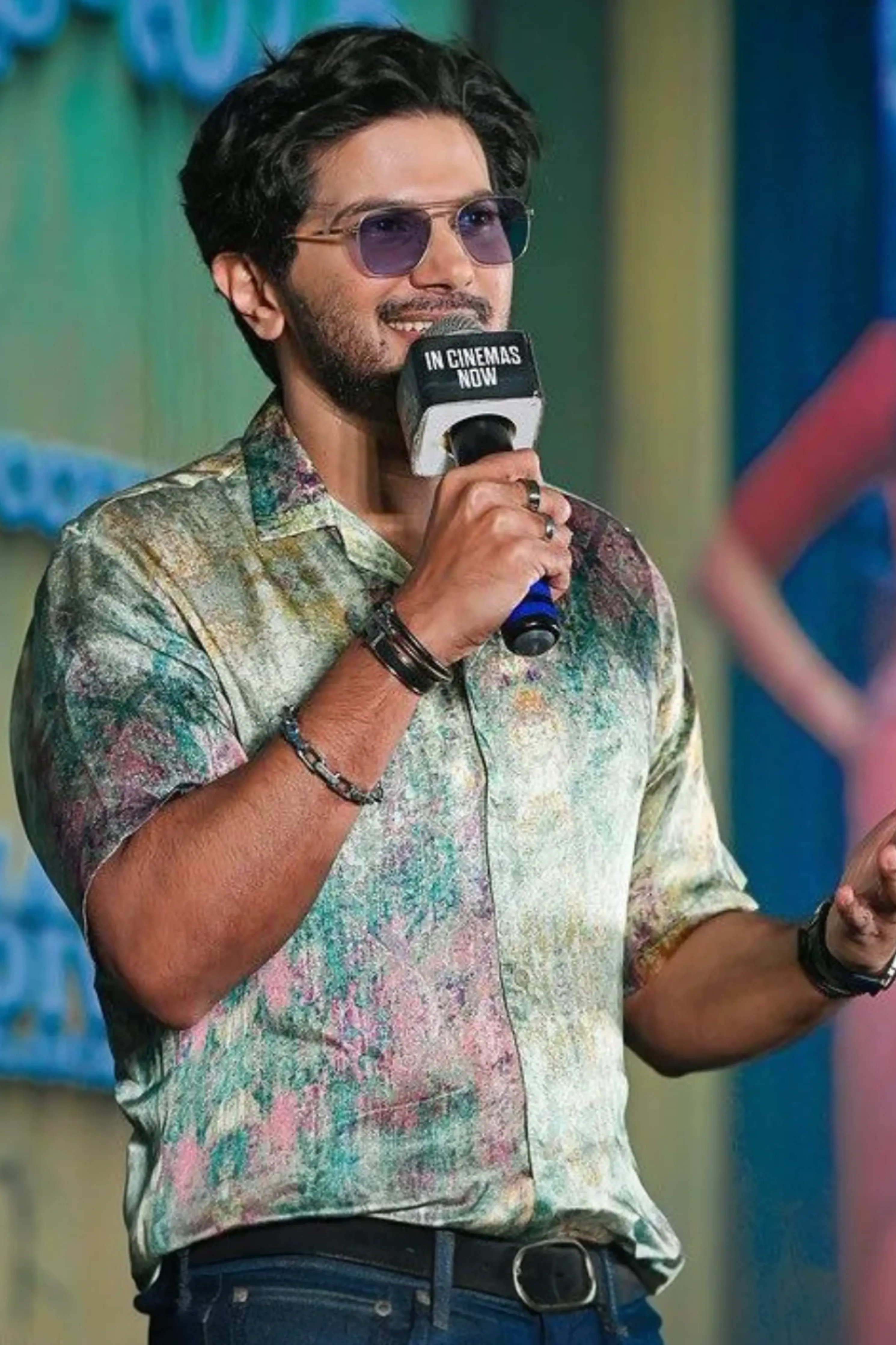 Dulquer Salman in Mystic Terrain Habutai Silk Shirt