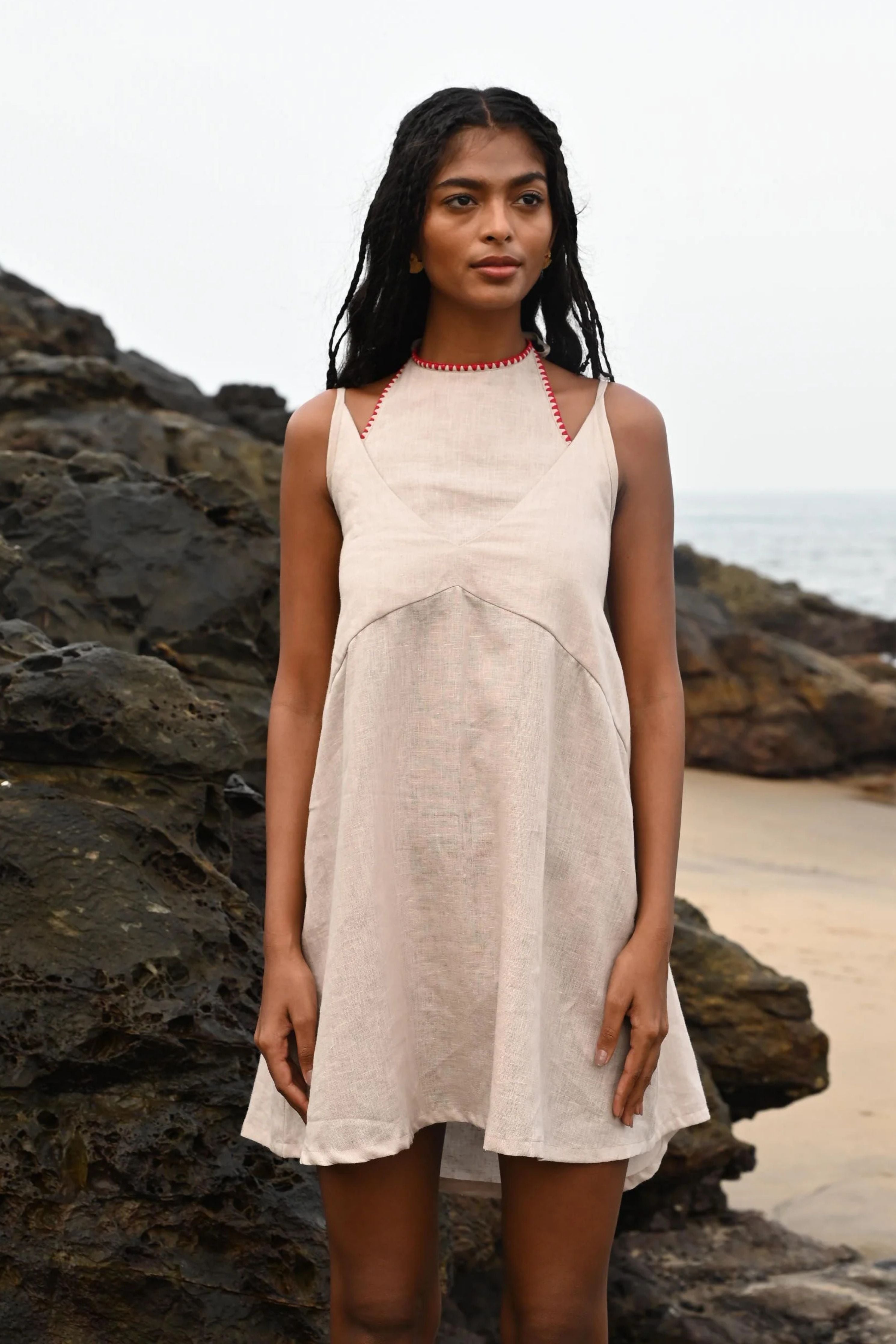 Zoe Tie- Up Dress