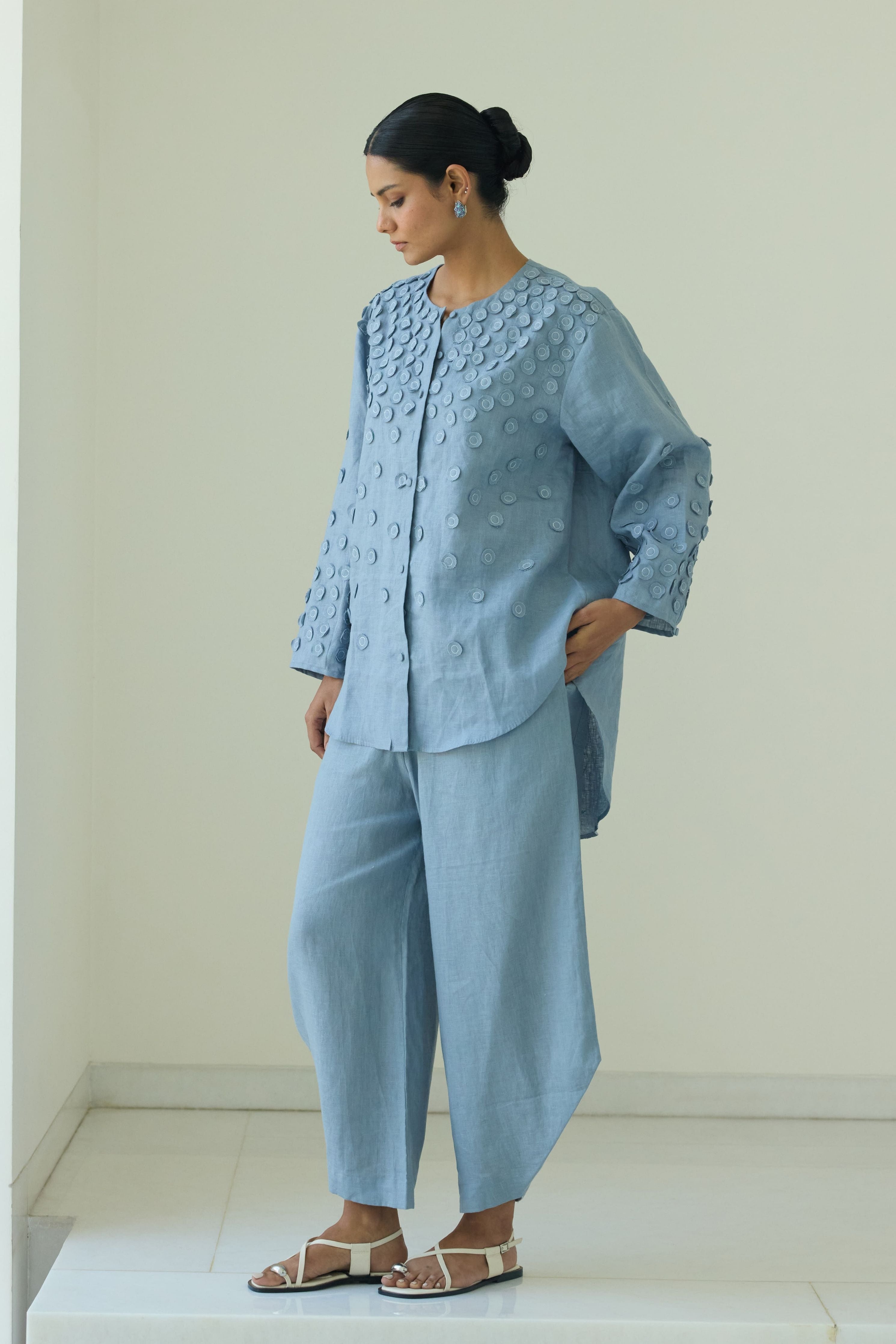 Lia Elasticated Cross Pants