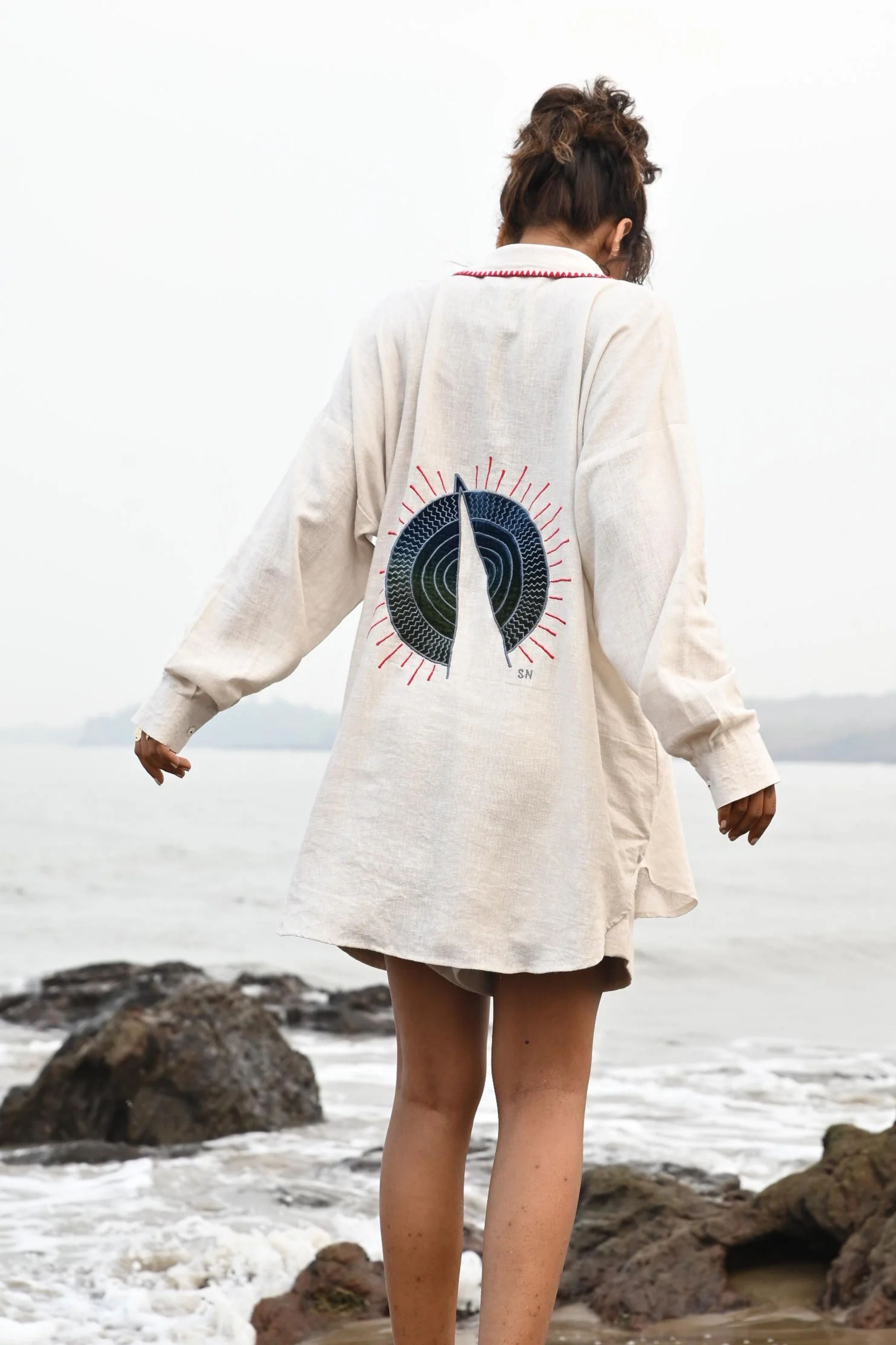 Stella Ombré Patched Shirt