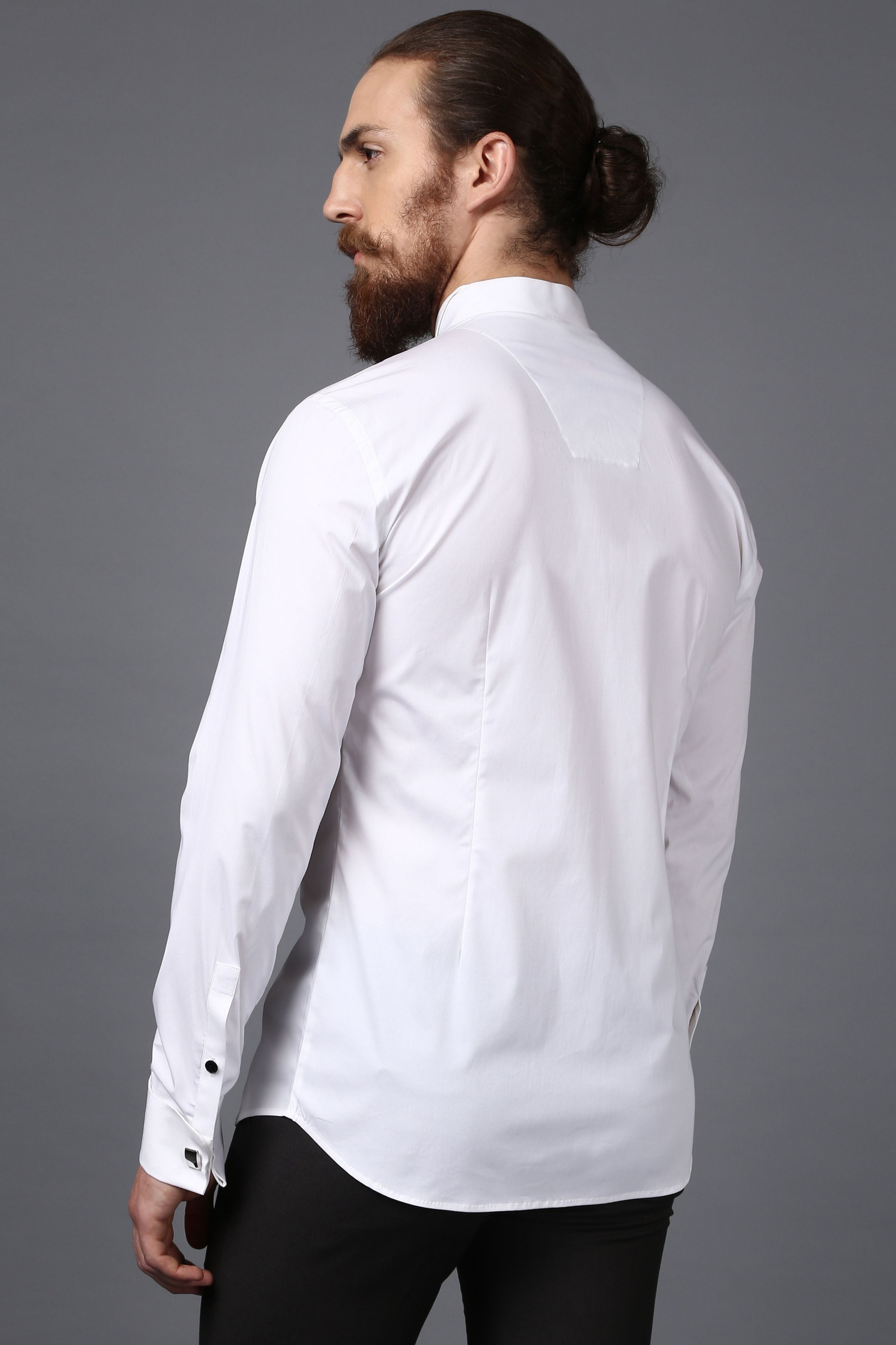 Linear Tuxedo Shirt
