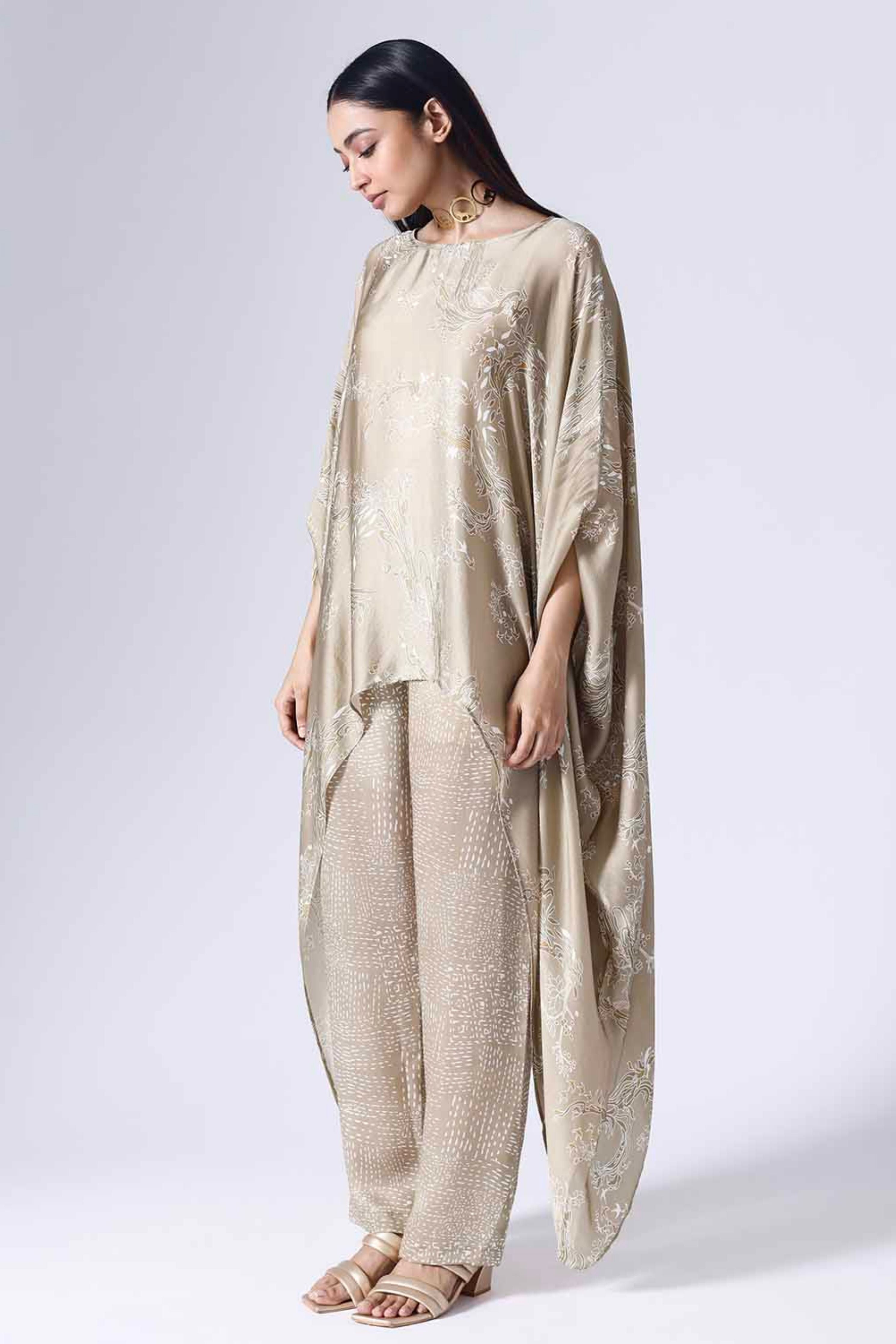 Lotus Poncho Set