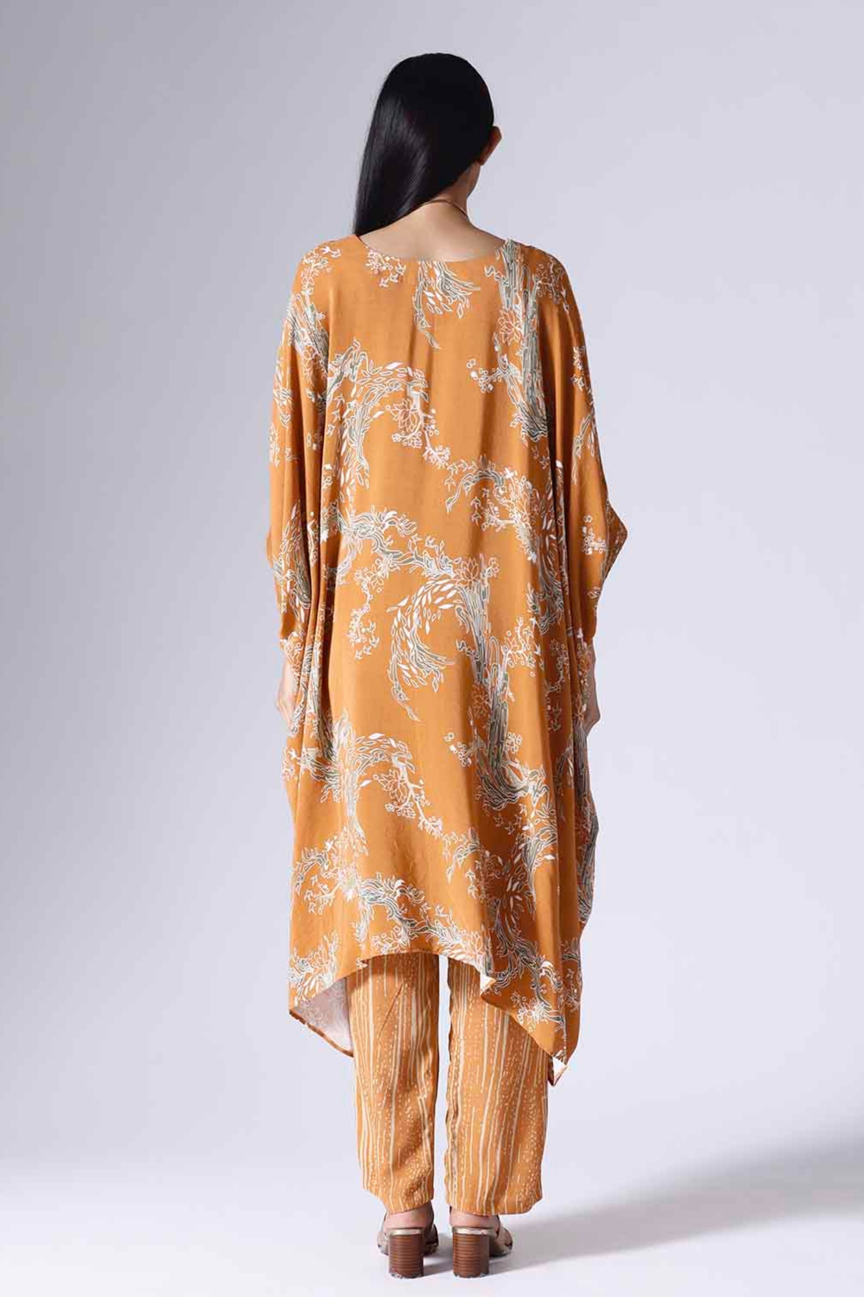 Lotus Long Kaftaan Set