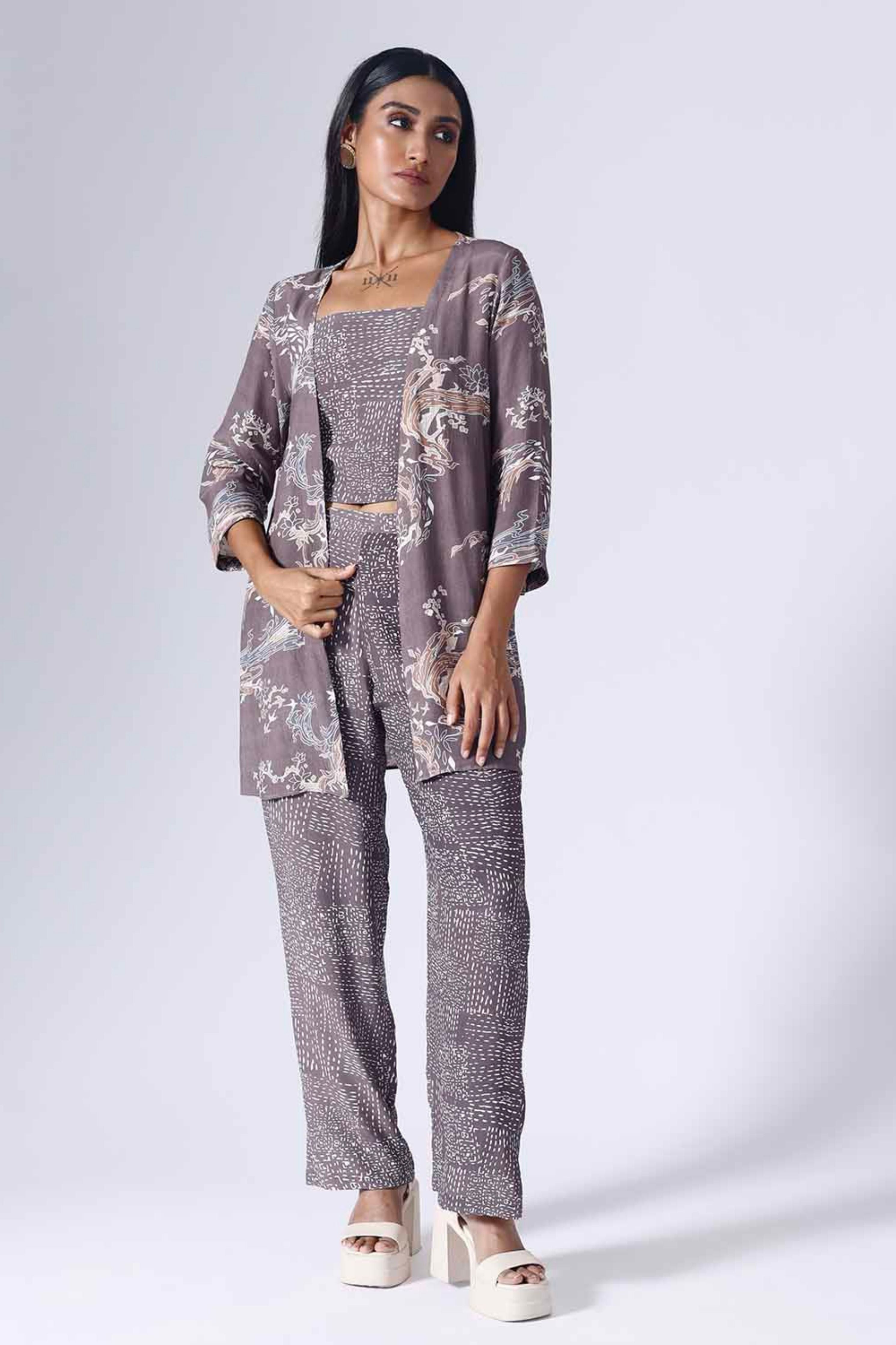 Lotus Jacket Co-Ord Set