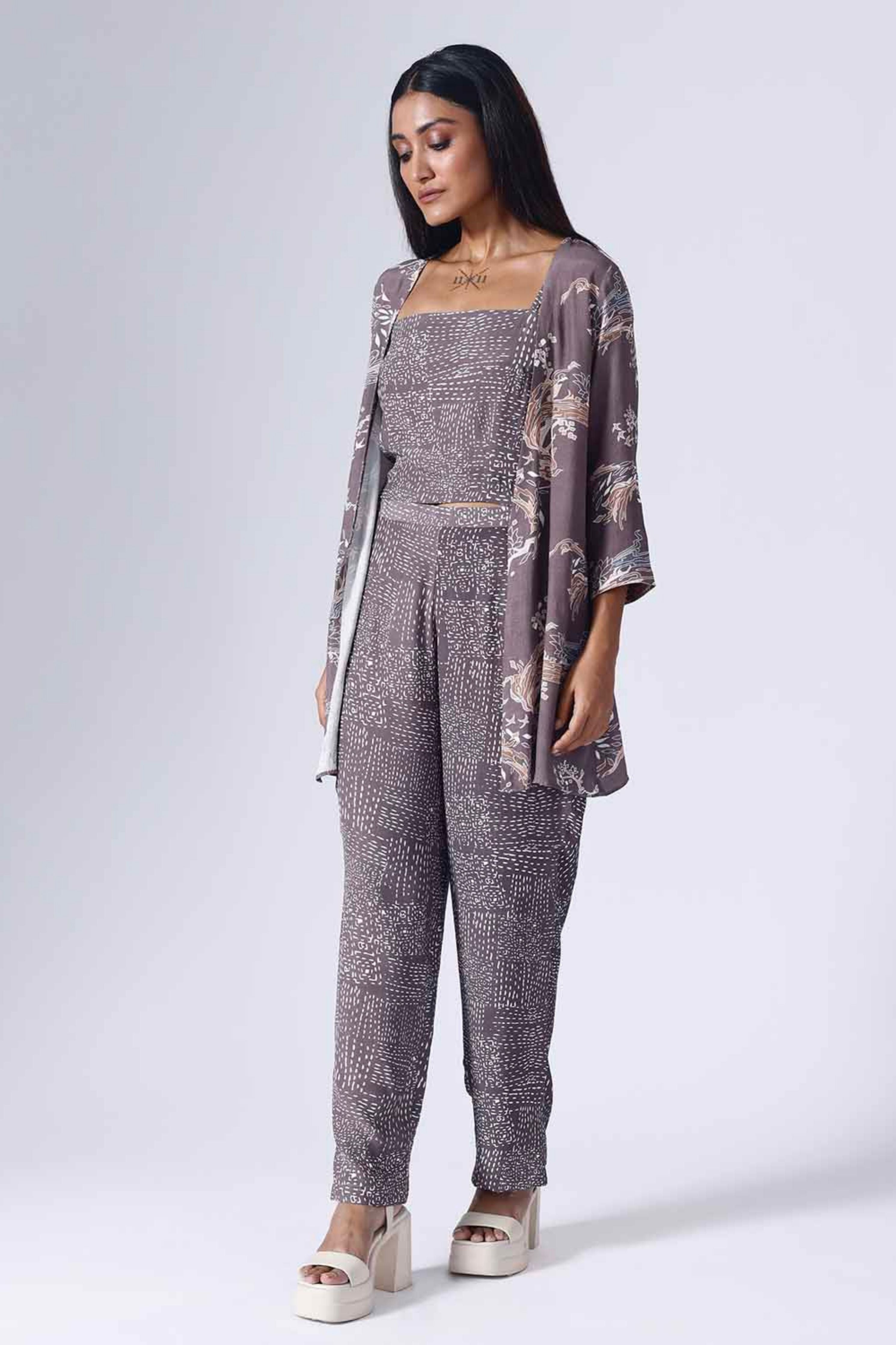 Lotus Jacket Co-Ord Set