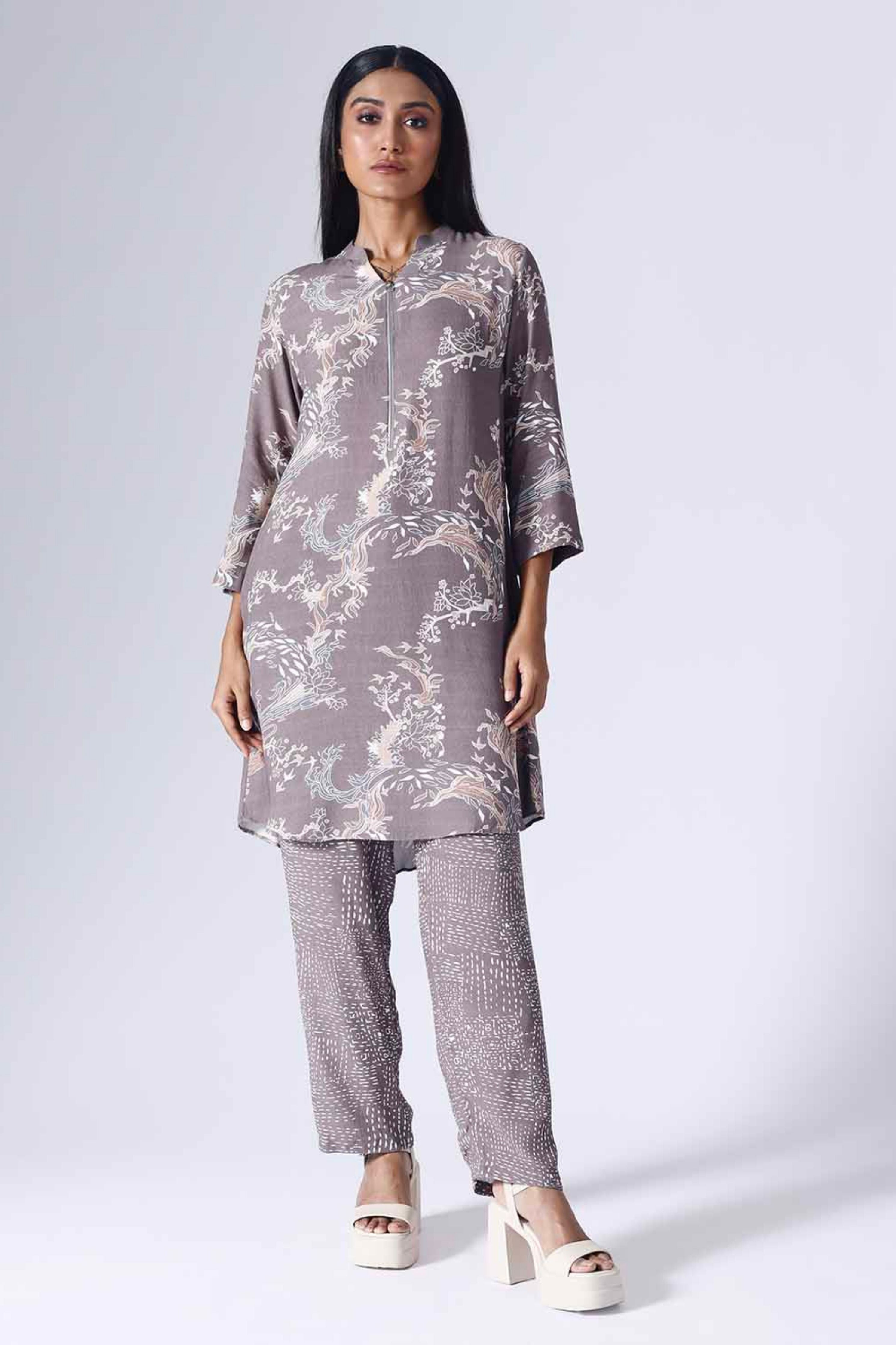 Lotus Plum Co-Ord Set