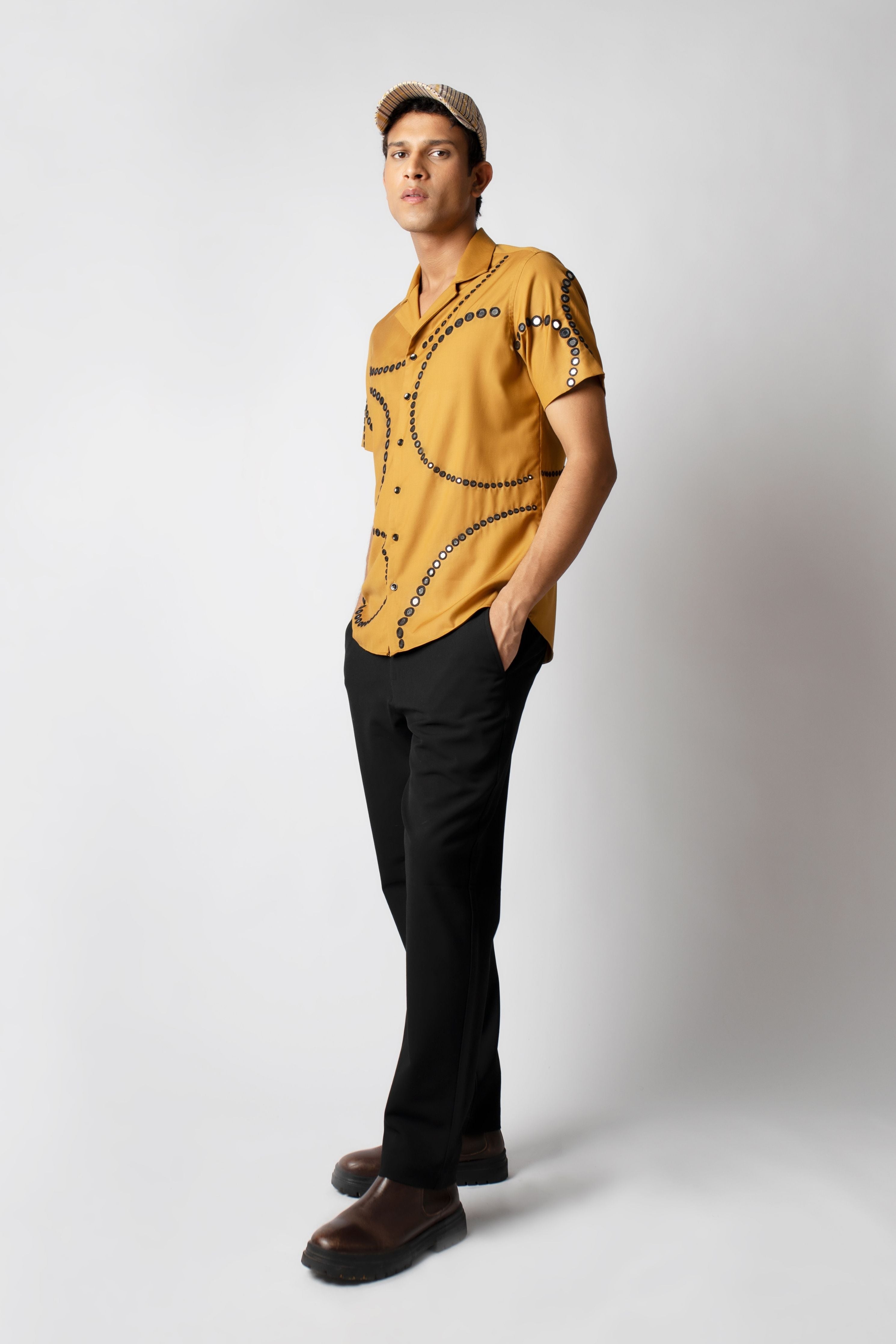 Mirror Shirt- Mustard