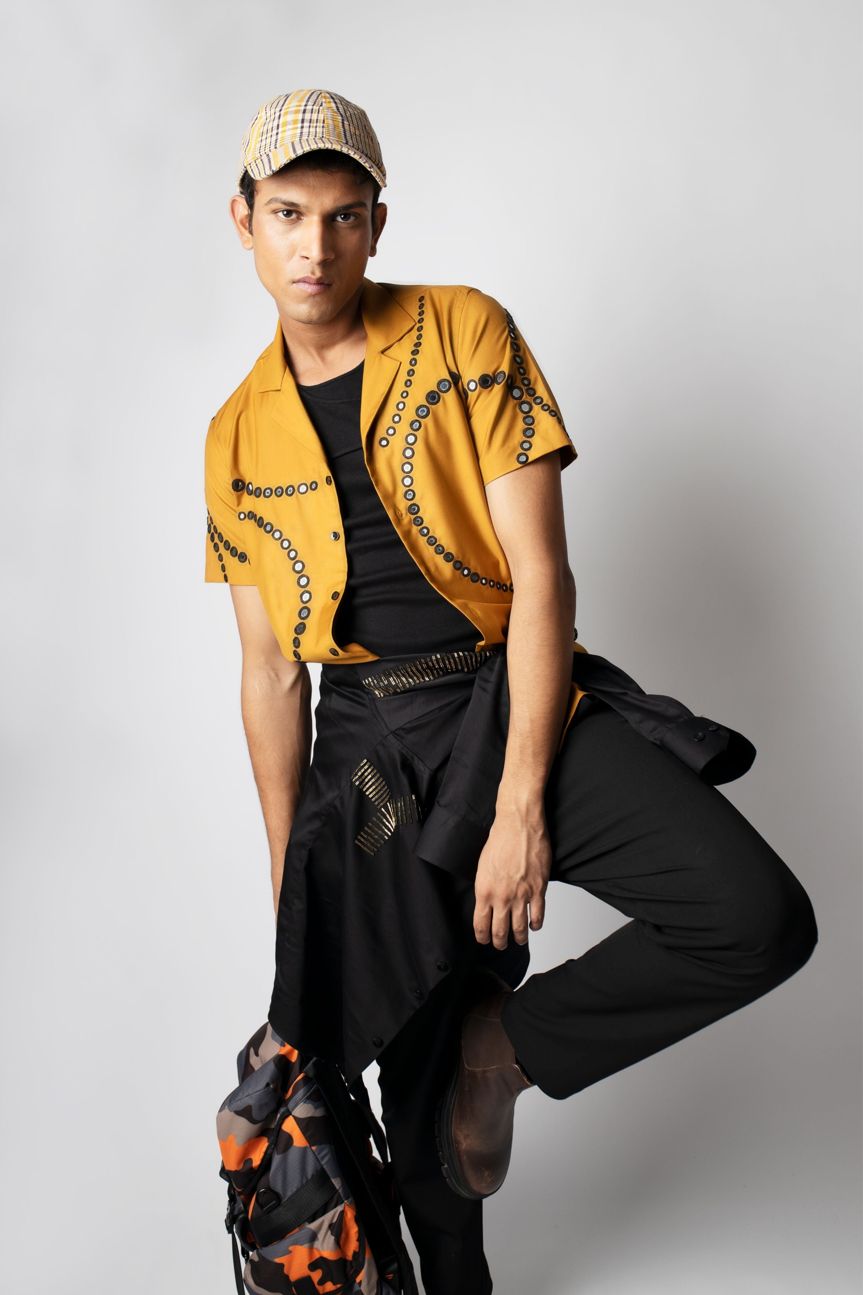 Mirror Shirt- Mustard