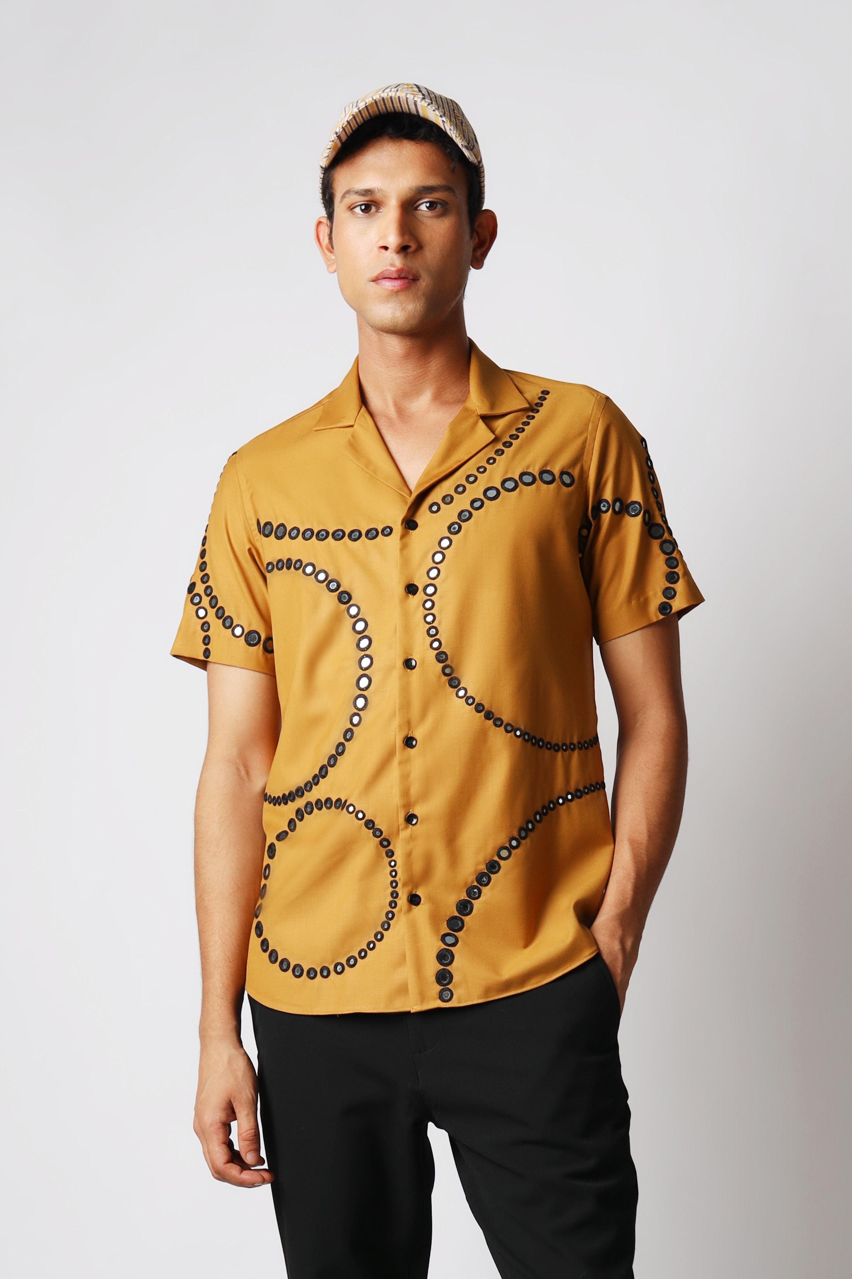 Mirror Shirt- Mustard