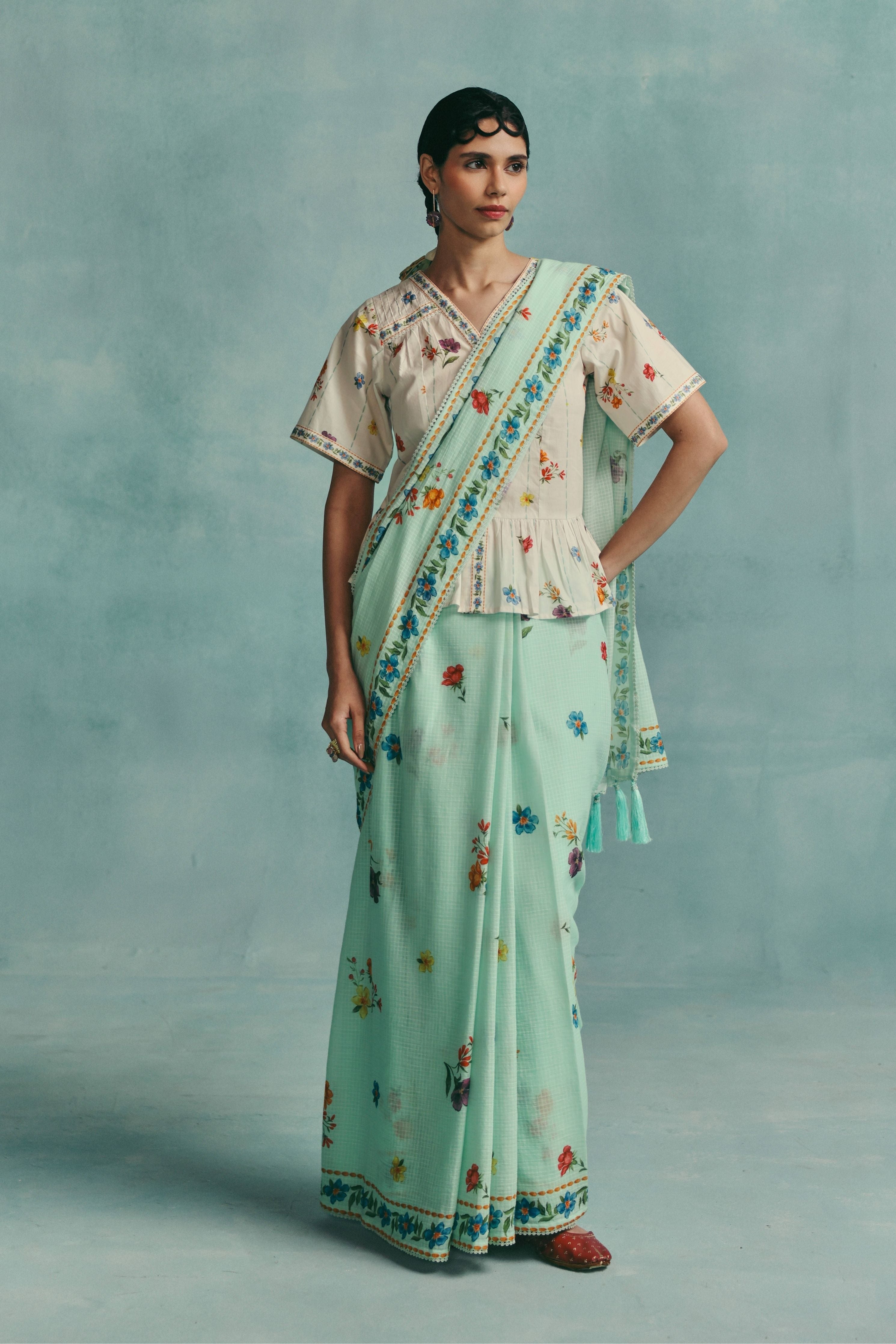 Daisy Blouse  Ecru