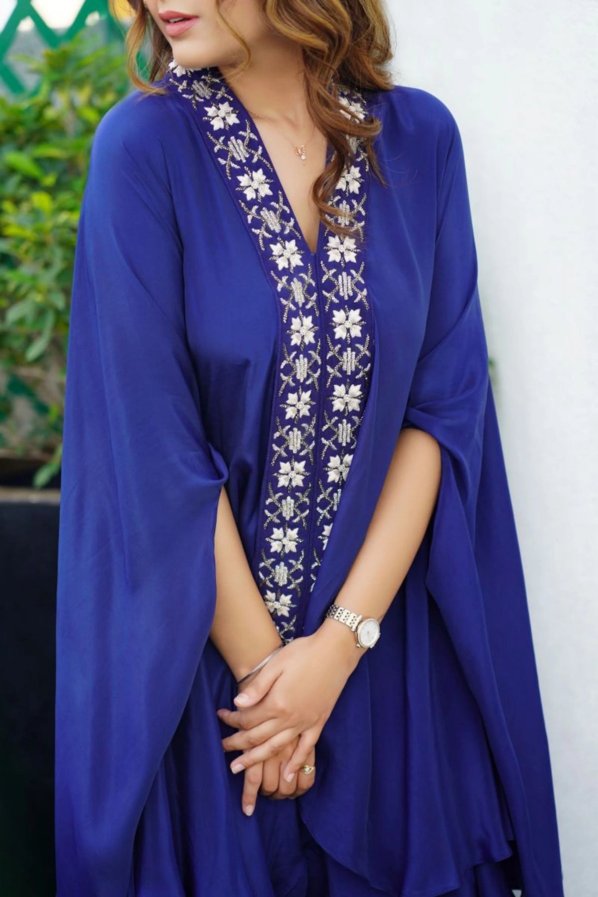 Blue Embellished Co-Ord Set