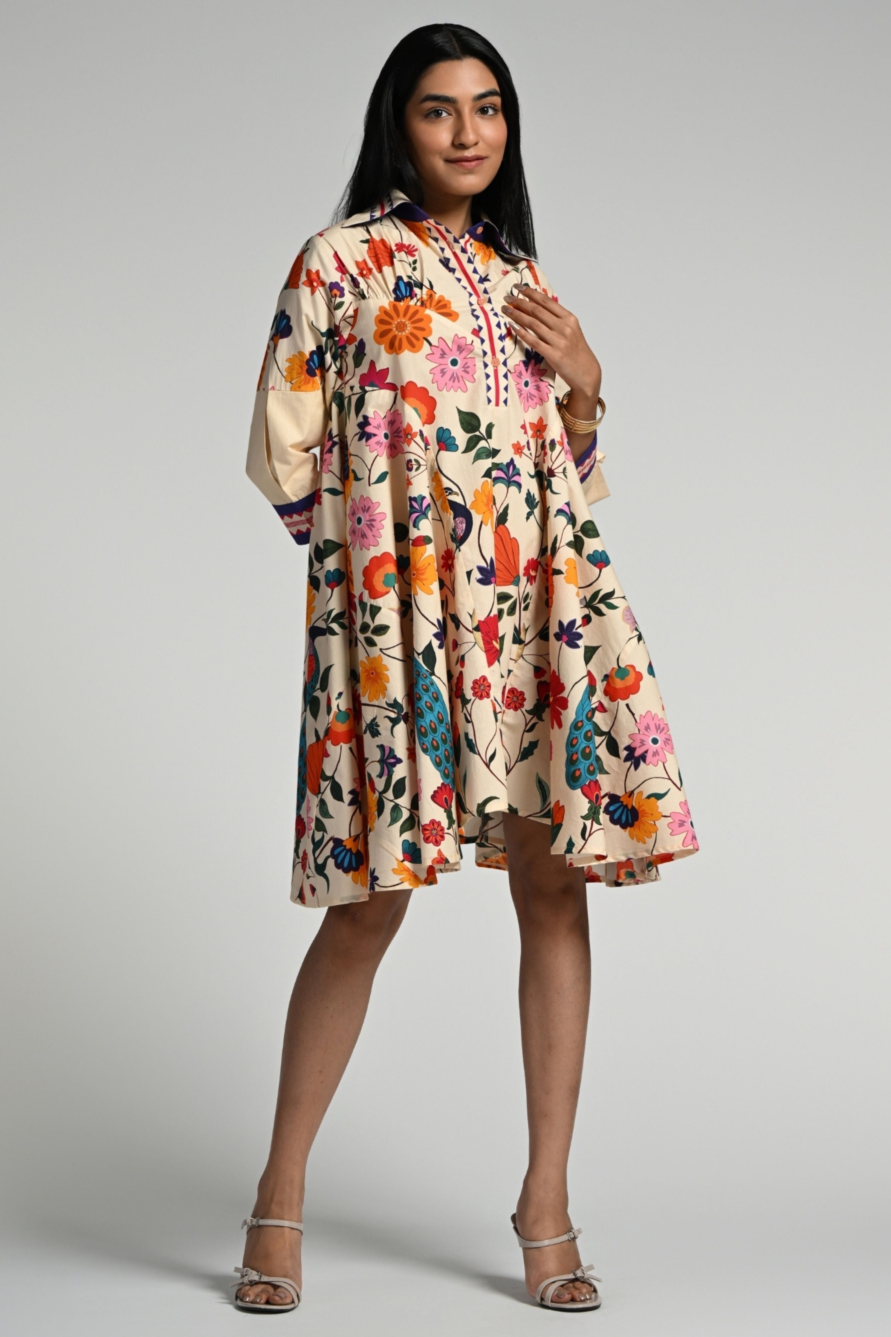 Bageecha Cotton Midi Dress