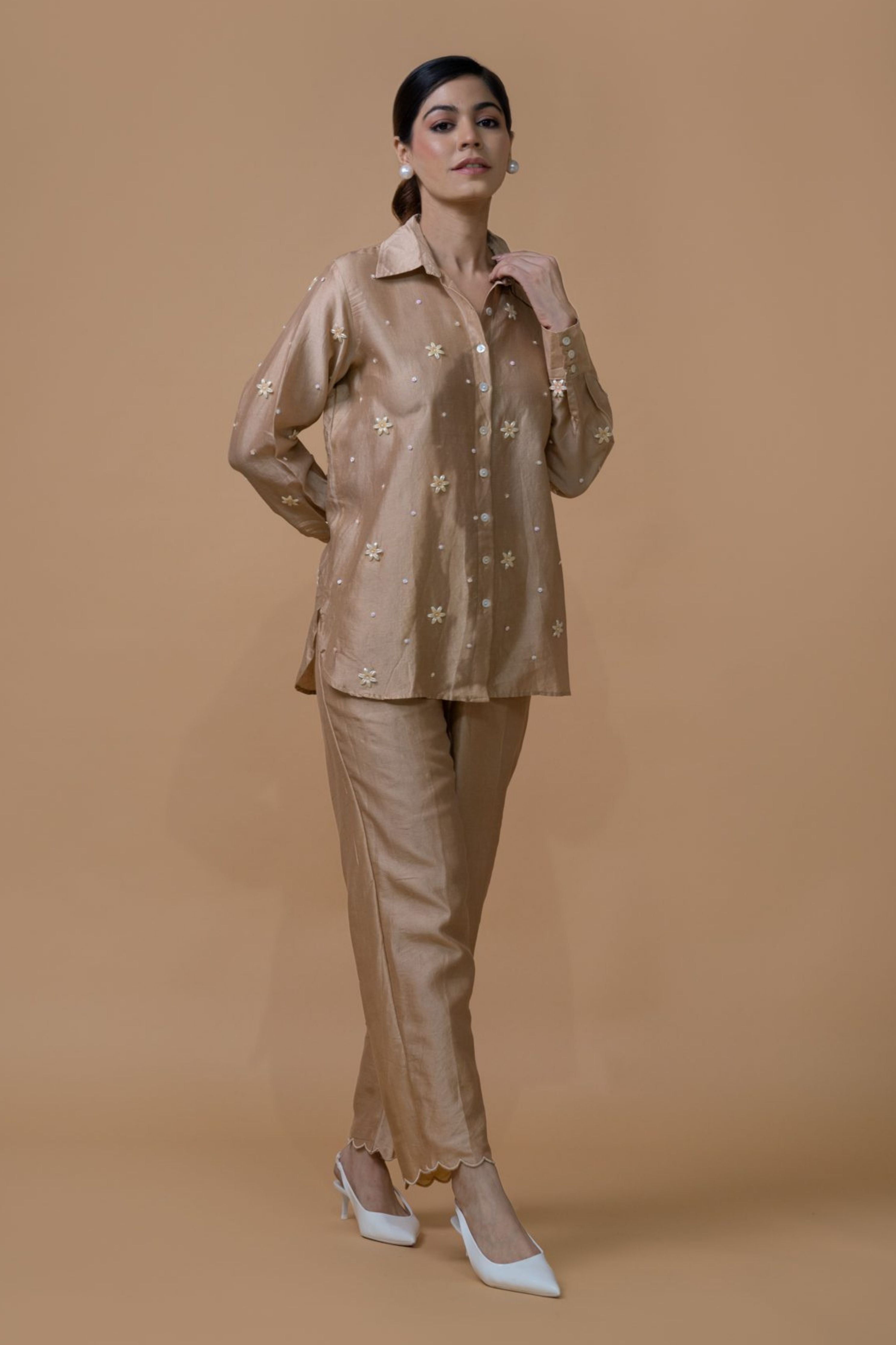 Beige Coord Set