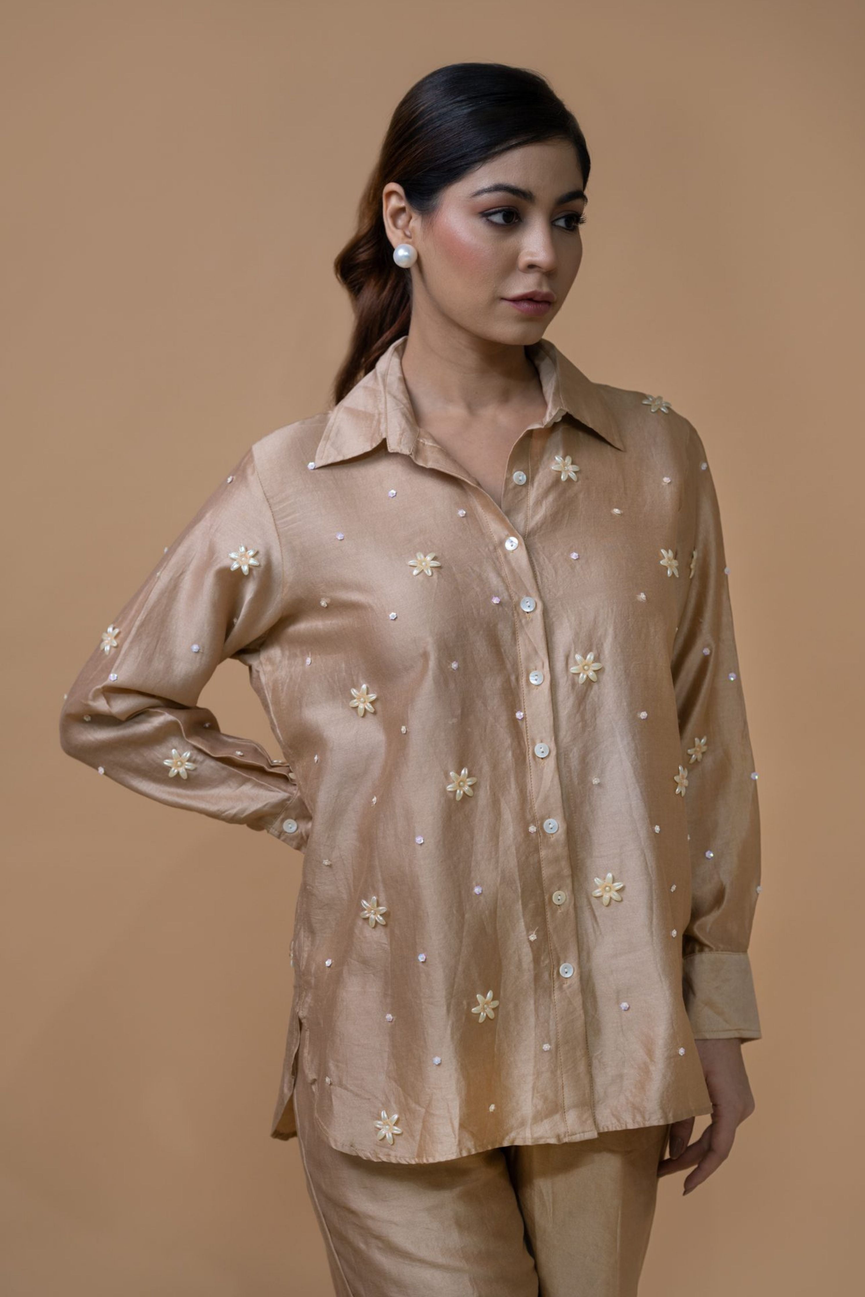 Beige Coord Set
