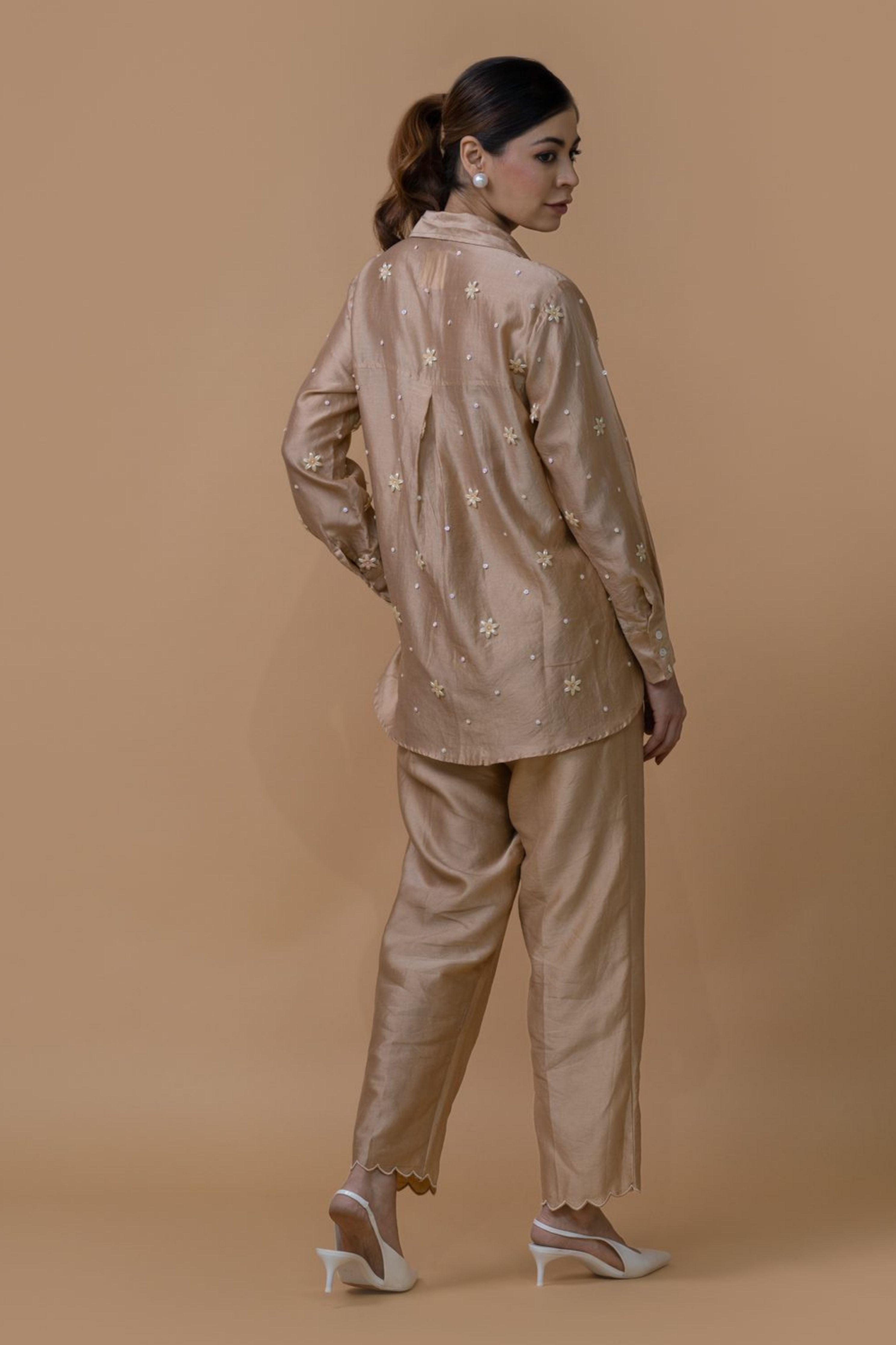 Beige Coord Set